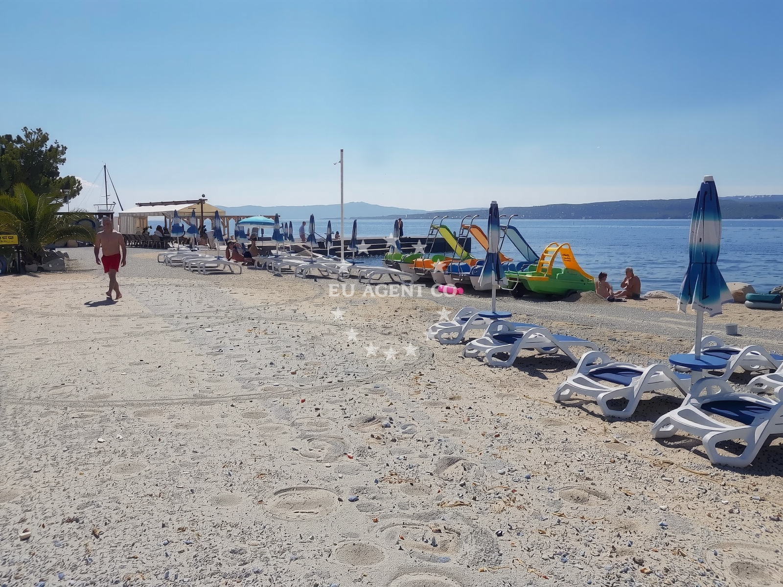 Additional view of Omorika beach in Ulica Marije Styskalove 1, Crikvenica