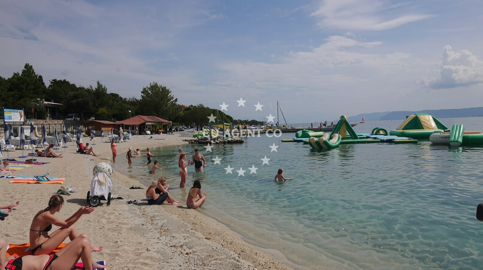 Additional view of Omorika beach in Ulica Marije Styskalove 1, Crikvenica