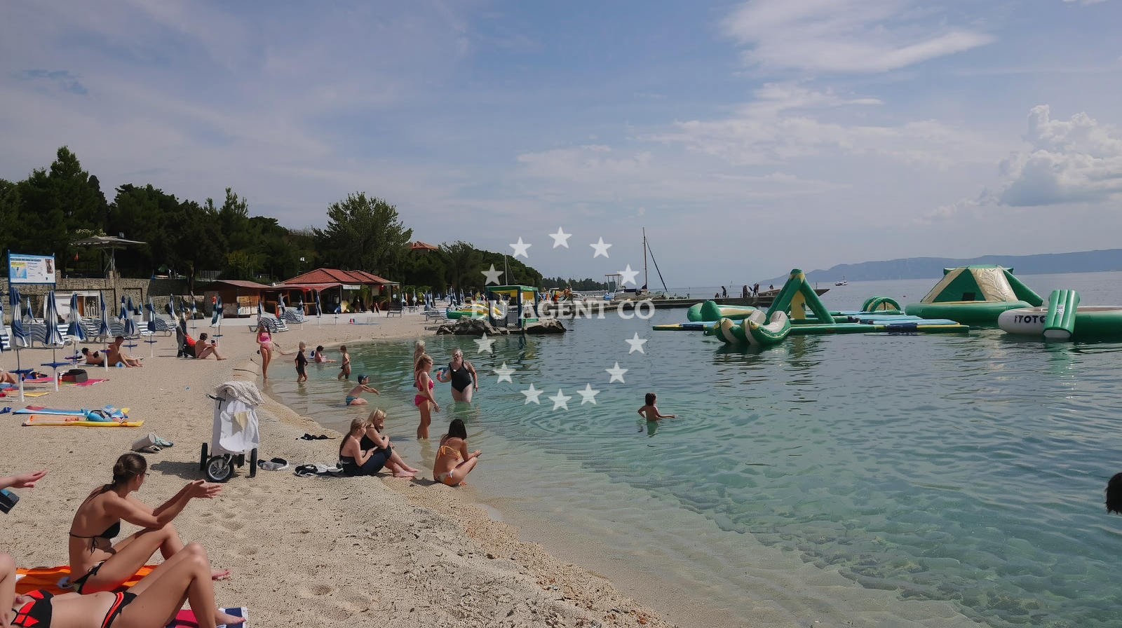 Additional view of Omorika beach in Ulica Marije Styskalove 1, Crikvenica