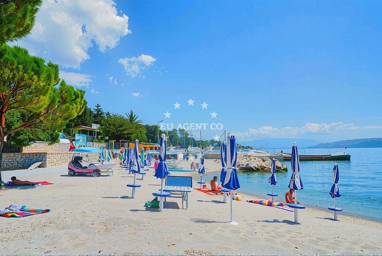 Additional view of Omorika beach in Ulica Marije Styskalove 1, Crikvenica