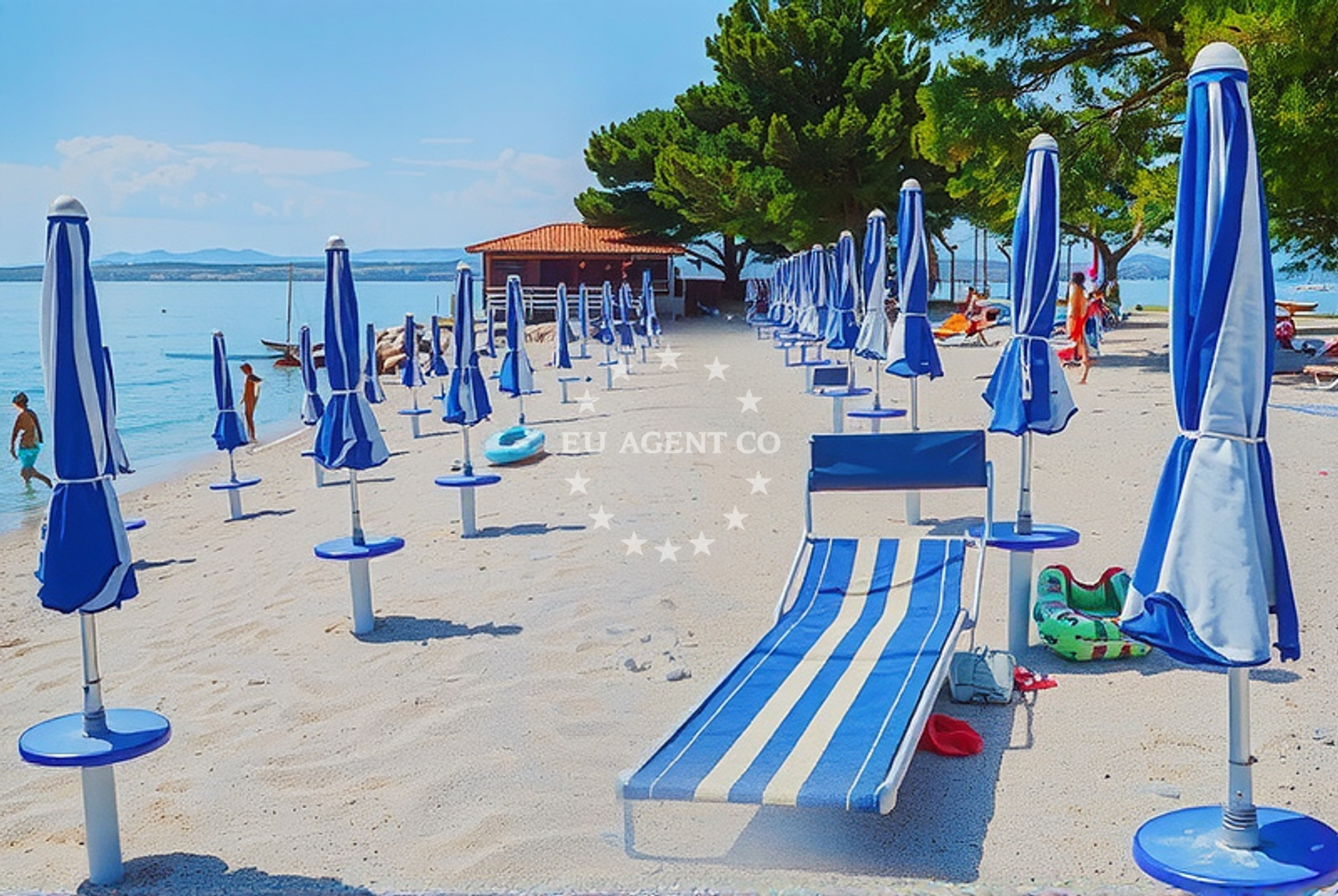 Additional view of Omorika beach in Ulica Marije Styskalove 1, Crikvenica