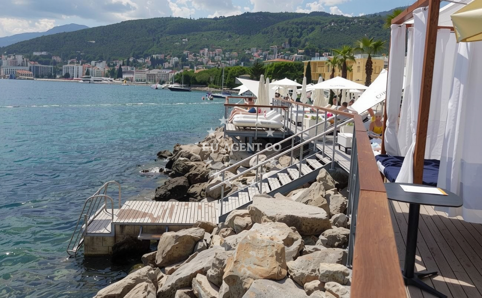Additional view of Opatija beach