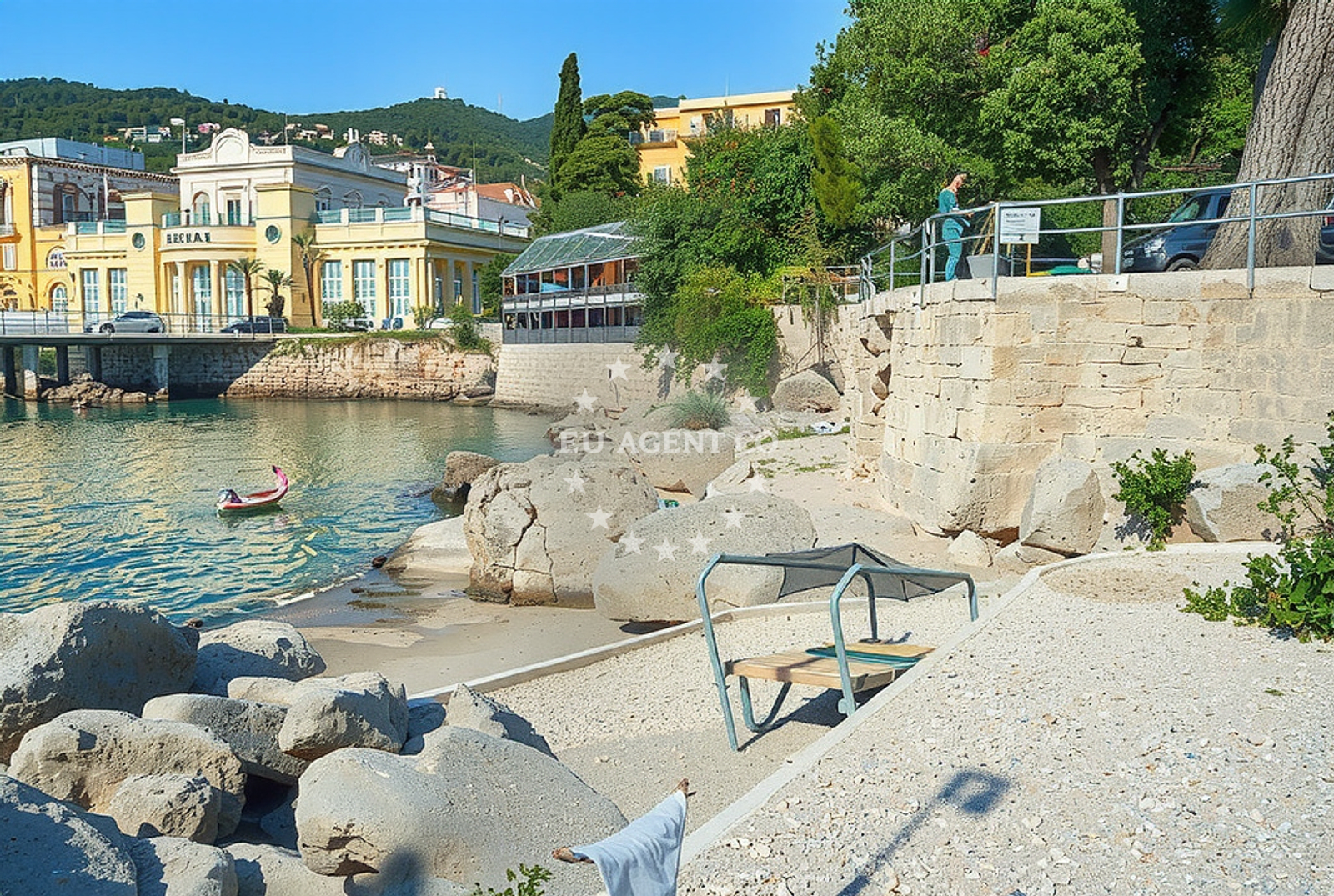 Additional view of Opatija beach