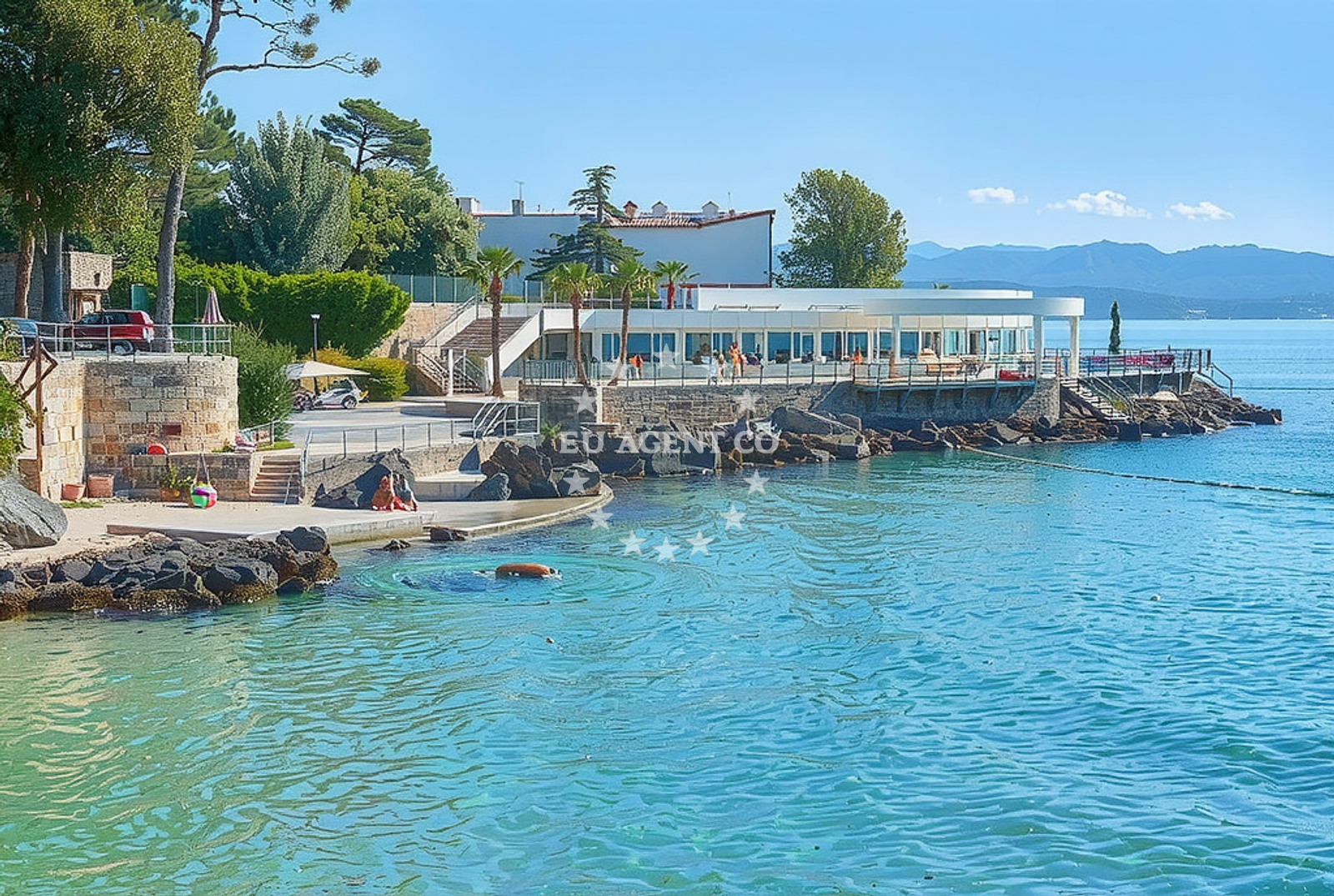 Additional view of Opatija beach