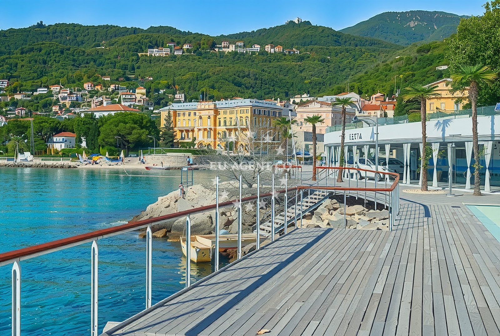 Additional view of Opatija beach