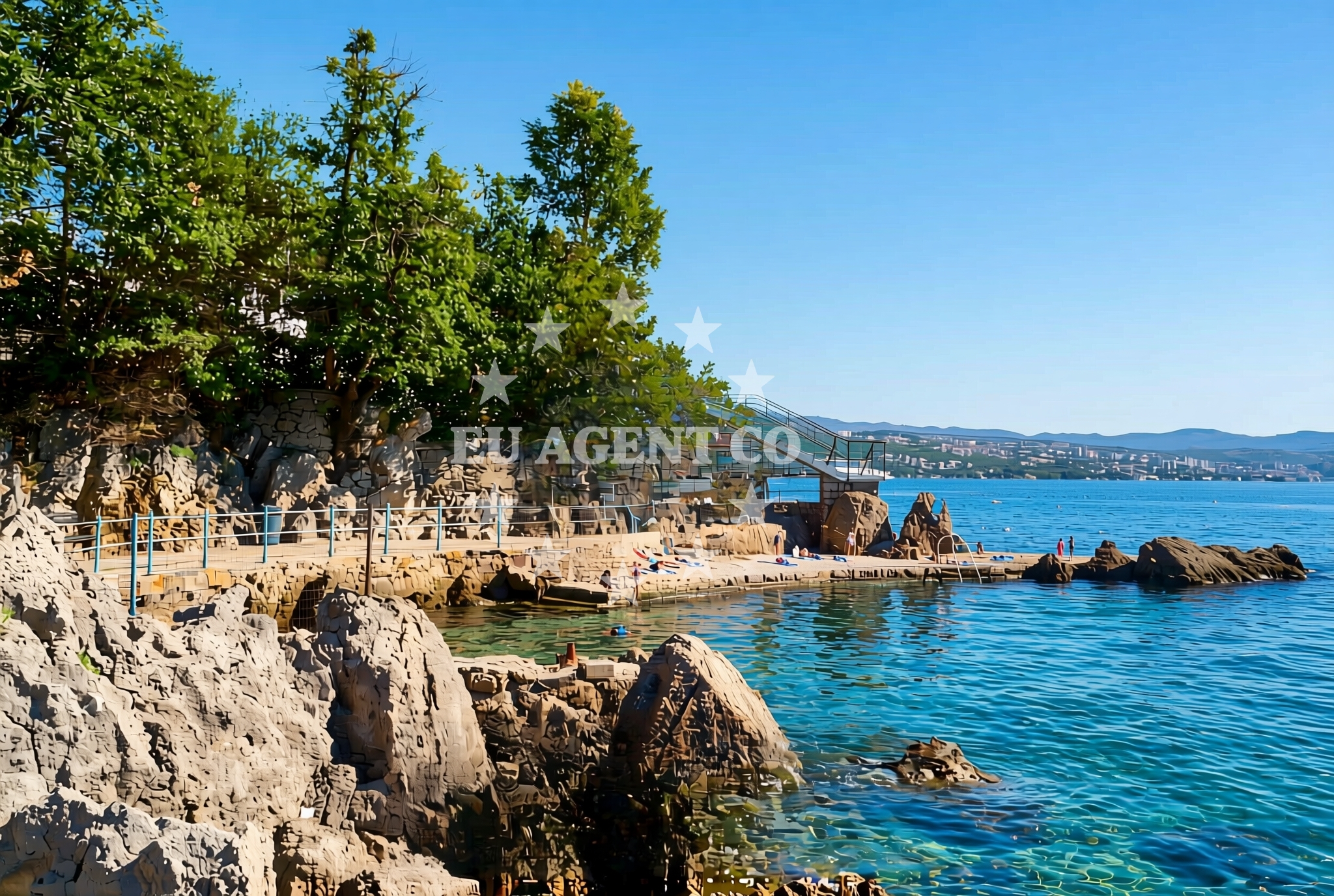 Overview of Opatija: beaches and coves (18) in Opatija
