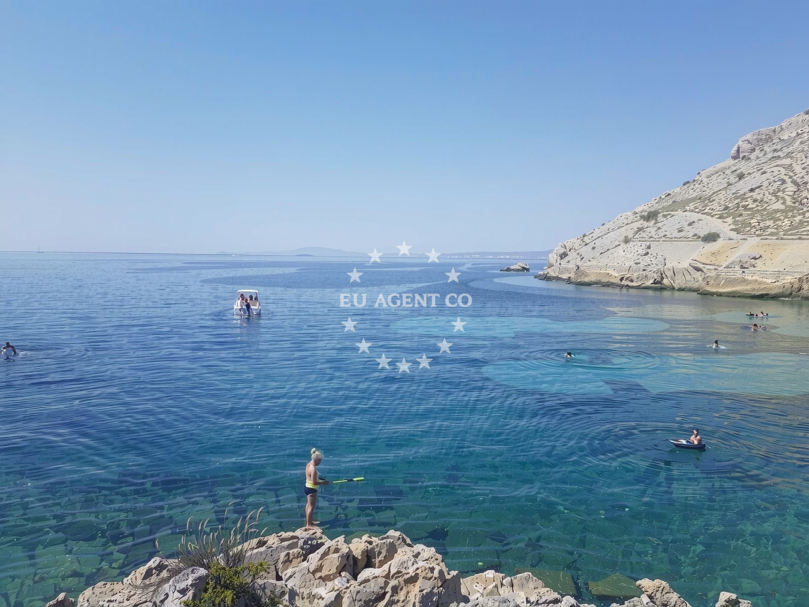 Additional view of Oprna Bay beach in Stara Baska 14, Stara Baška