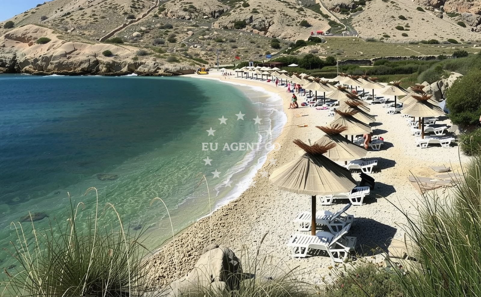 Additional view of Oprna Bay beach in Stara Baska 14, Stara Baška