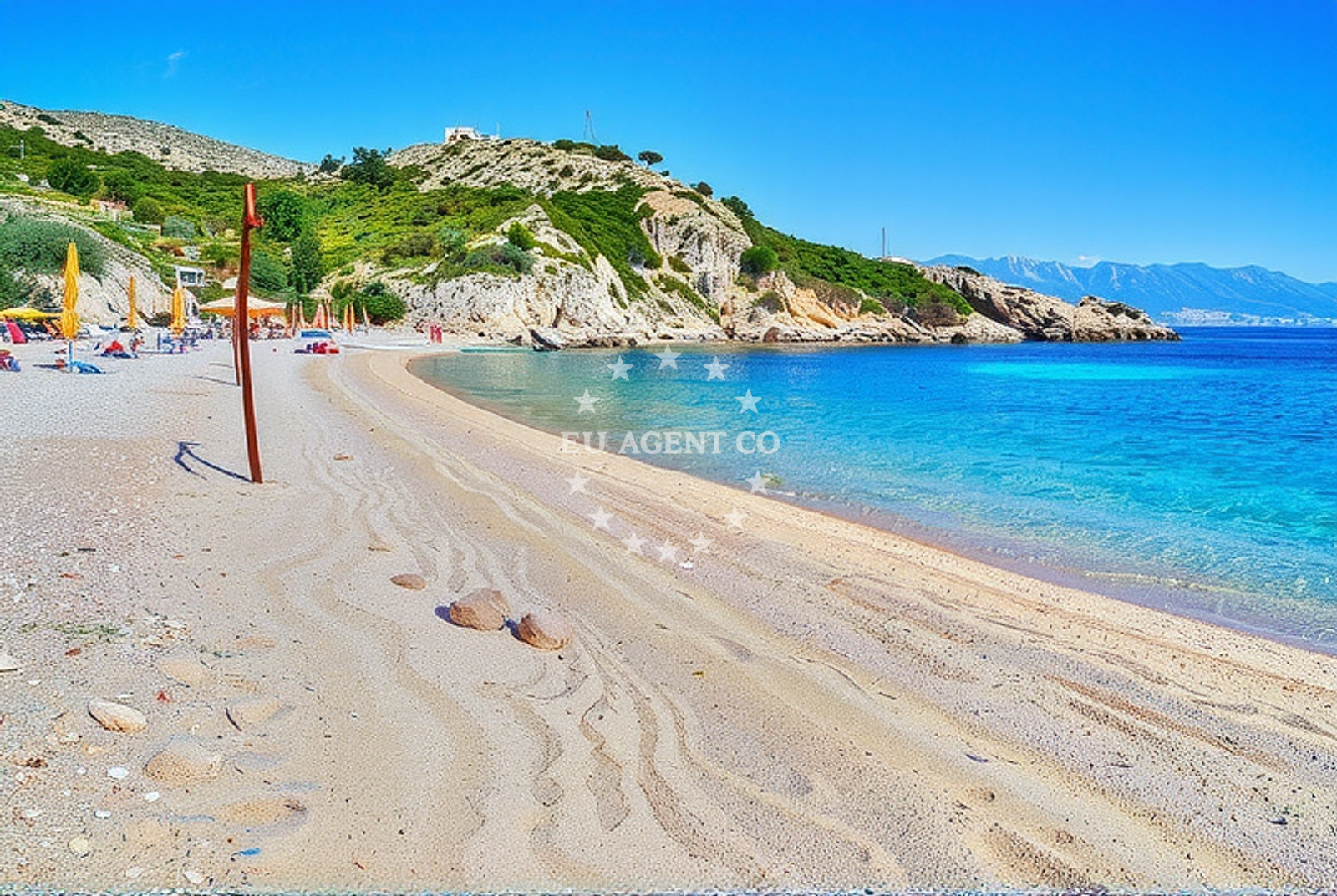 Additional view of Oprna Bay beach in Stara Baska 14, Stara Baška
