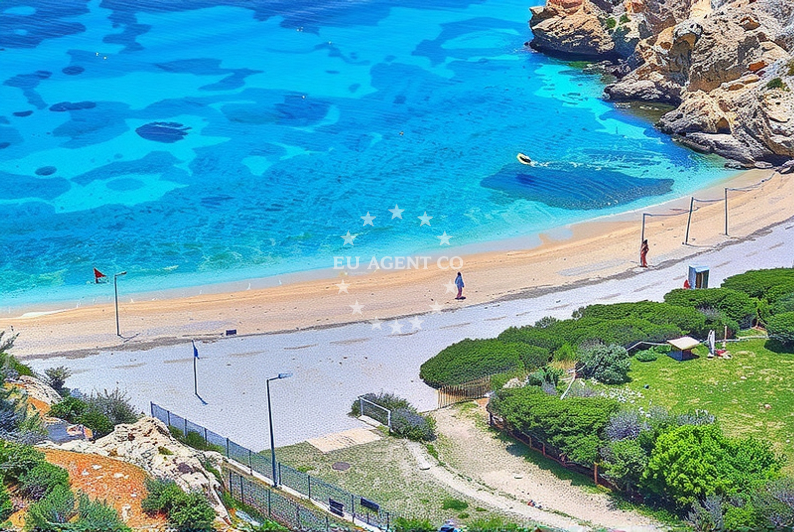 Additional view of Oprna Bay beach in Stara Baska 14, Stara Baška