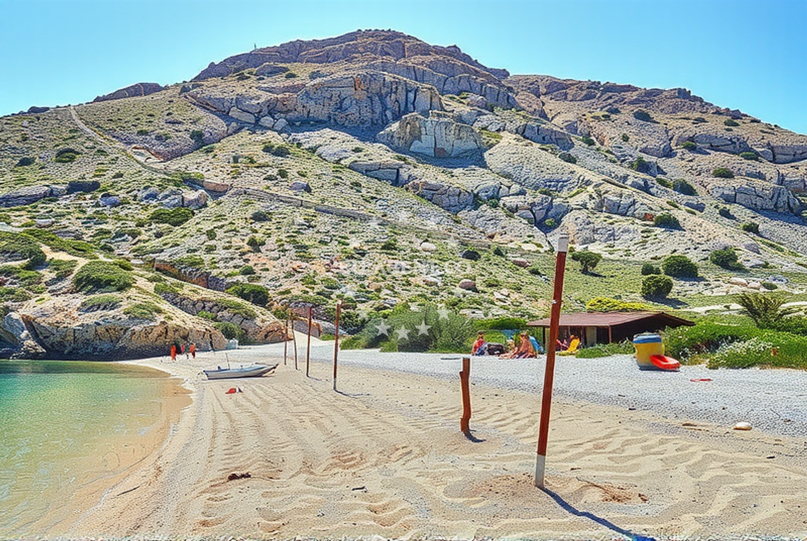 Additional view of Oprna Bay beach in Stara Baska 14, Stara Baška