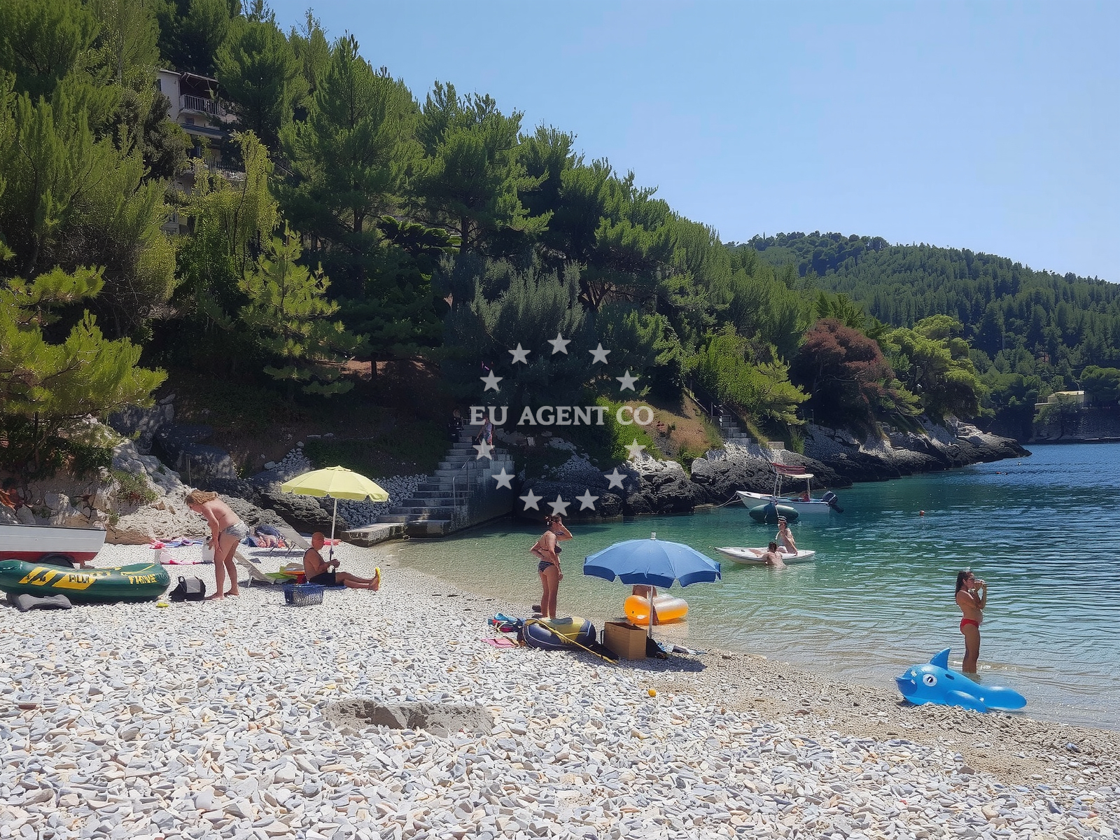 Additional view of Orlandusa beach in Žrnovo 1450, Žrnovo