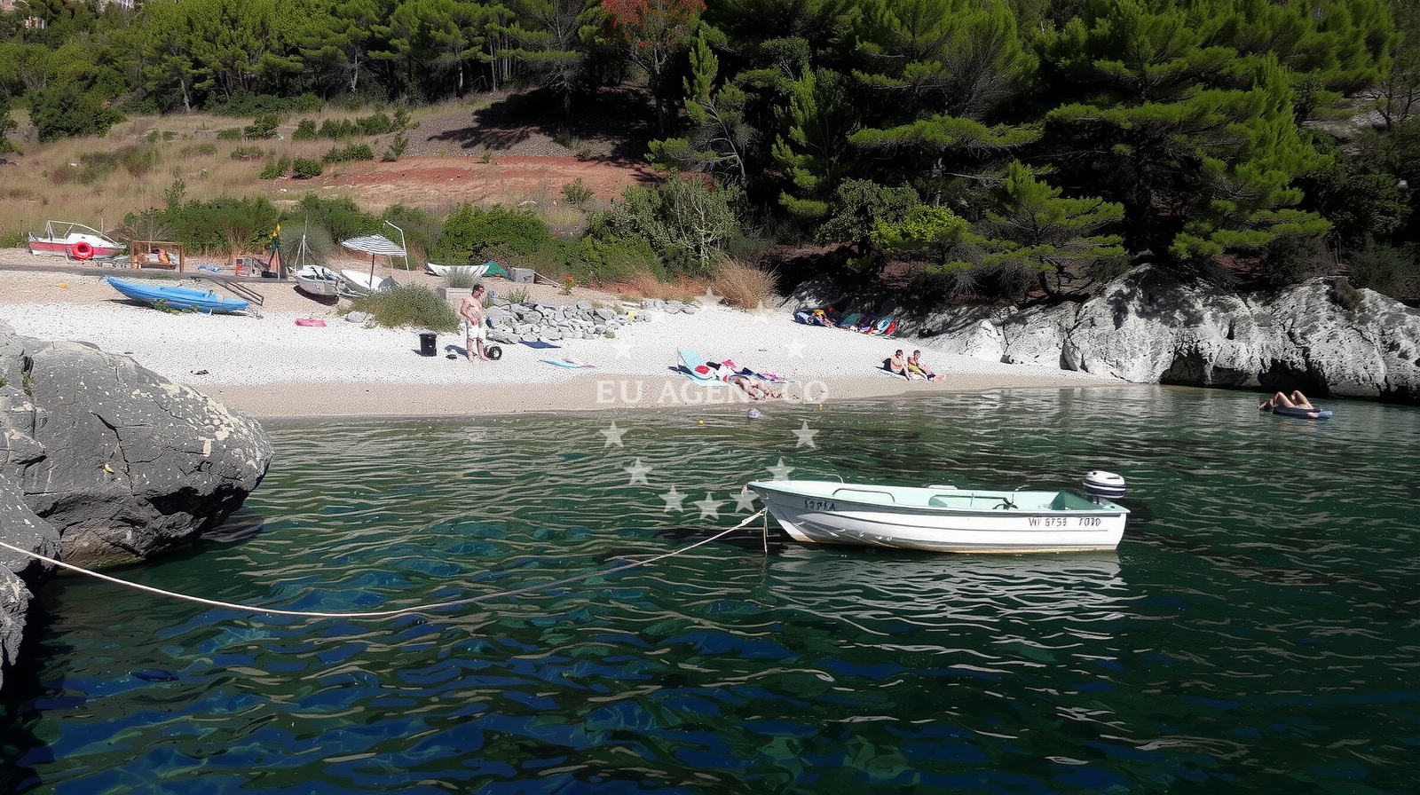 Additional view of Orlandusa beach in Žrnovo 1450, Žrnovo
