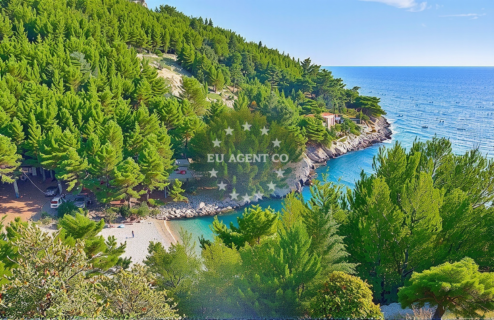 Additional view of Orlandusa beach in Žrnovo 1450, Žrnovo