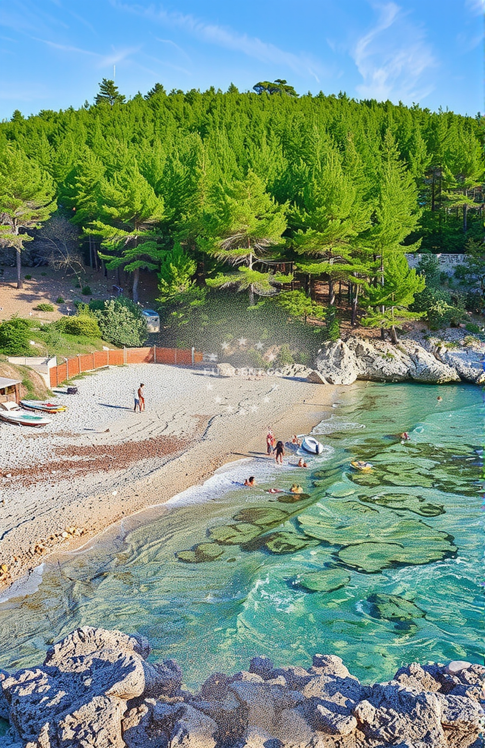 Additional view of Orlandusa beach in Žrnovo 1450, Žrnovo