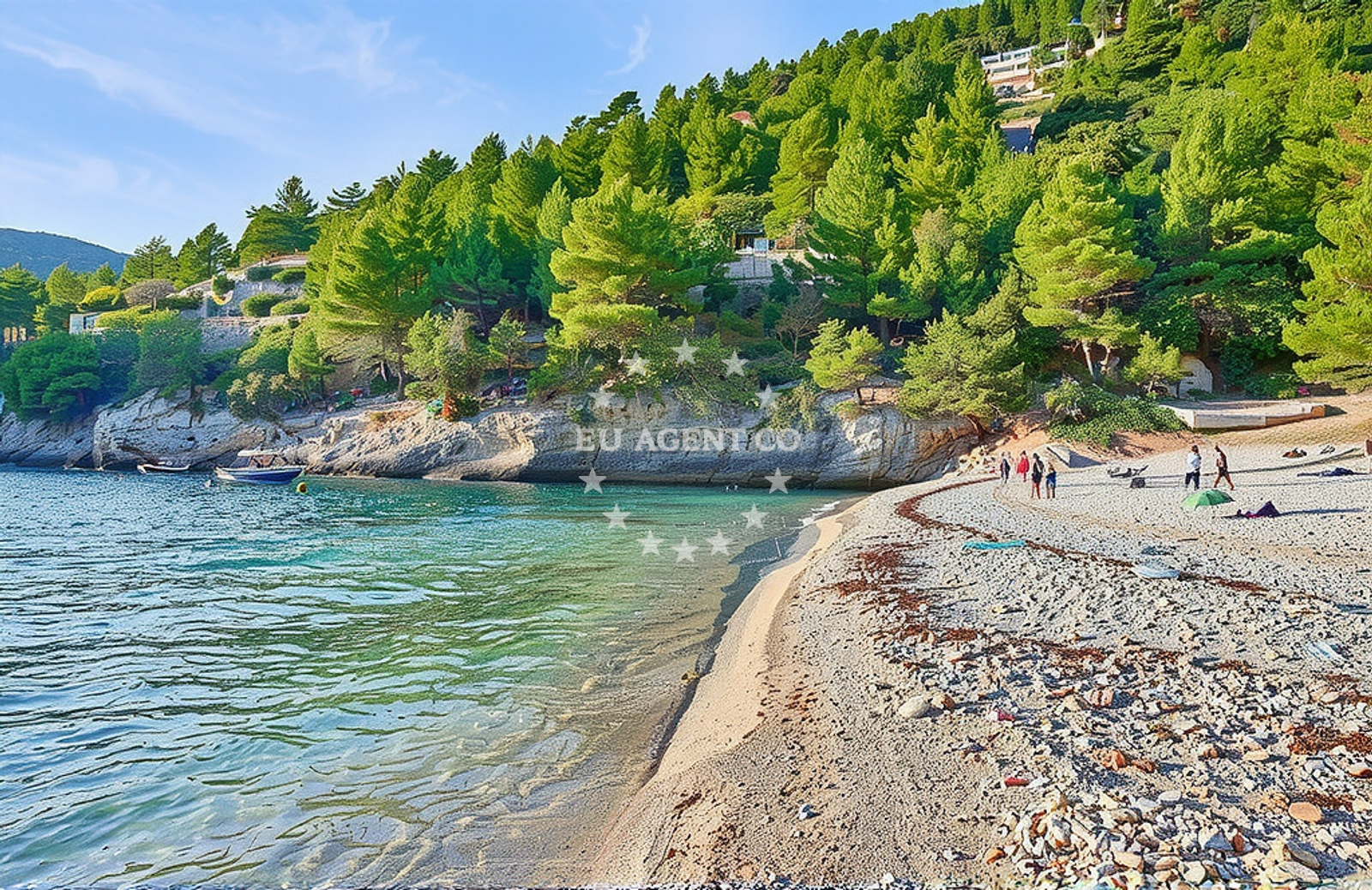 Additional view of Orlandusa beach in Žrnovo 1450, Žrnovo