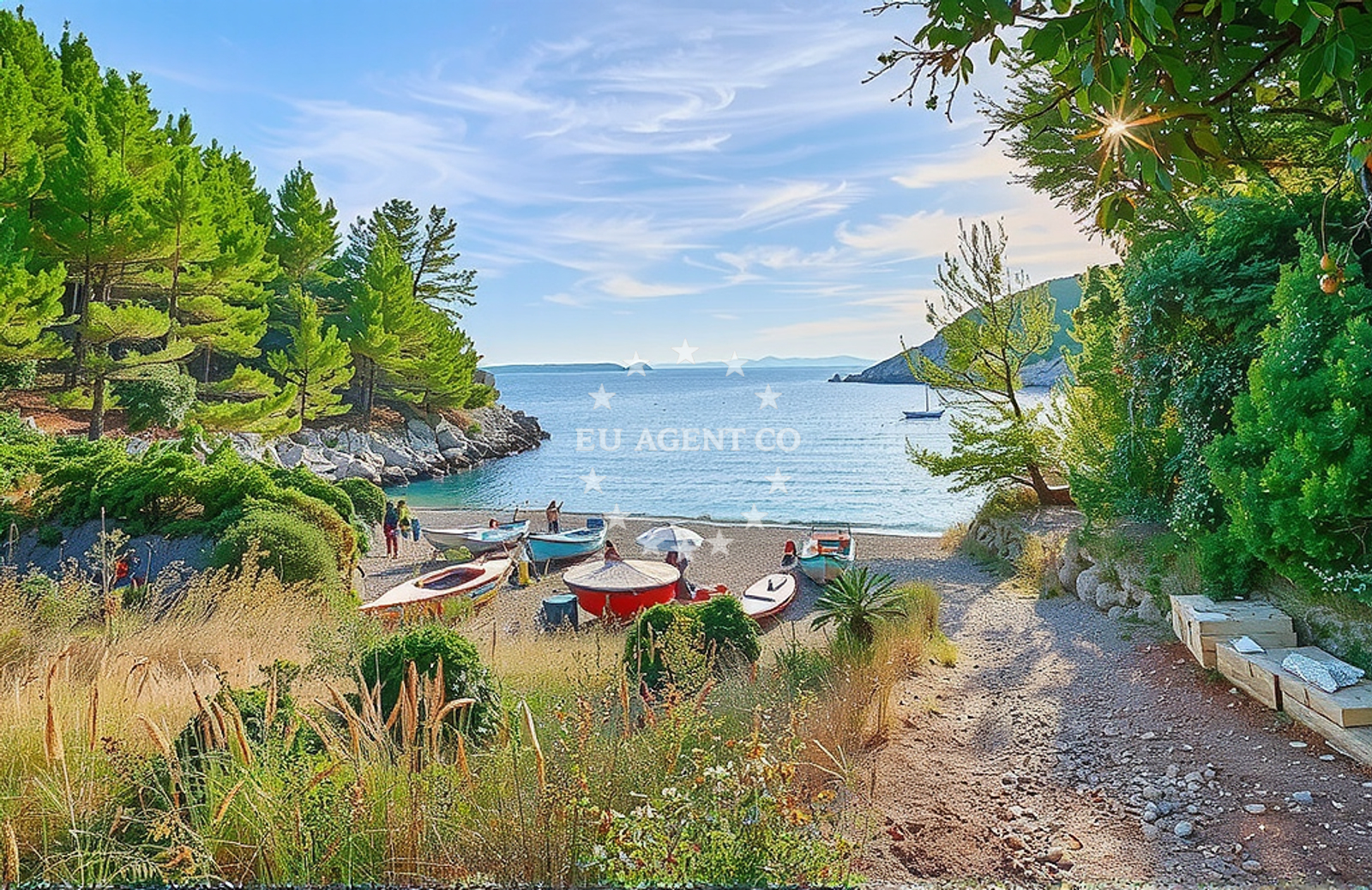 Additional view of Orlandusa beach in Žrnovo 1450, Žrnovo