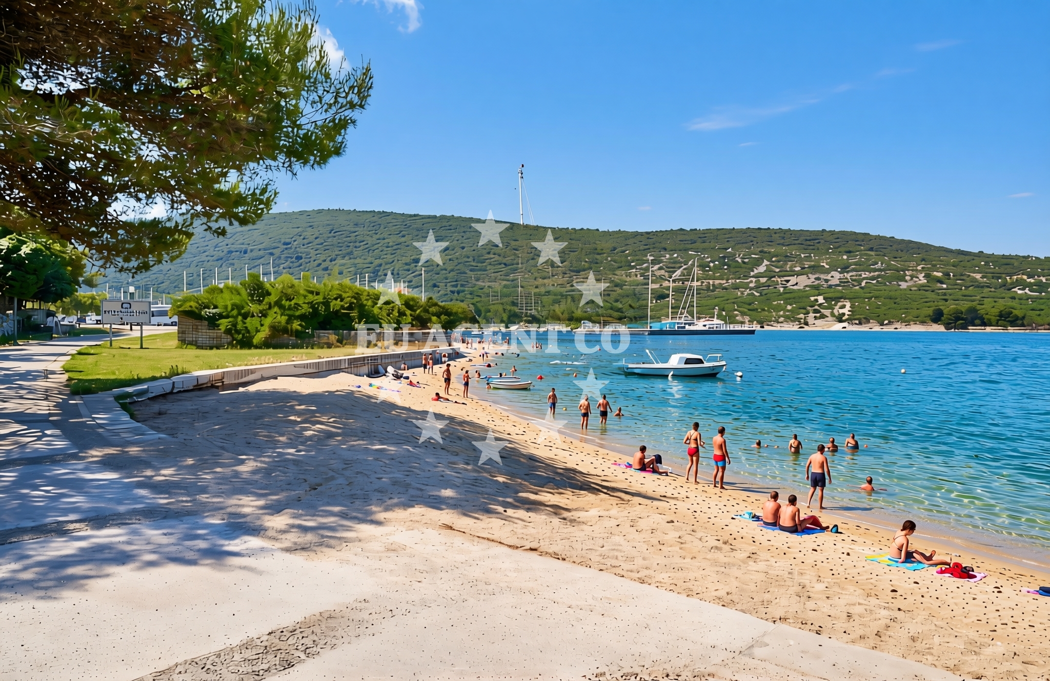 Additional view of Orlec (Cres): beaches and coves in Orlec (Cres)