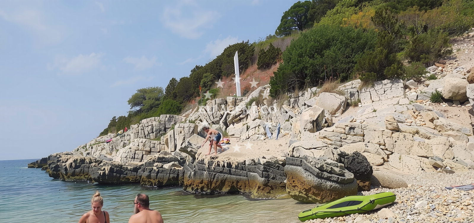 Additional view of Orlice beach in , Trogir