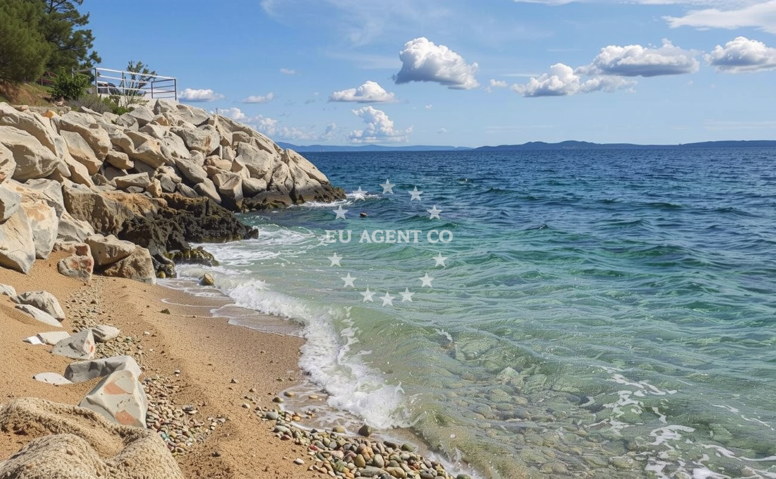 Additional view of Orlice beach in , Trogir