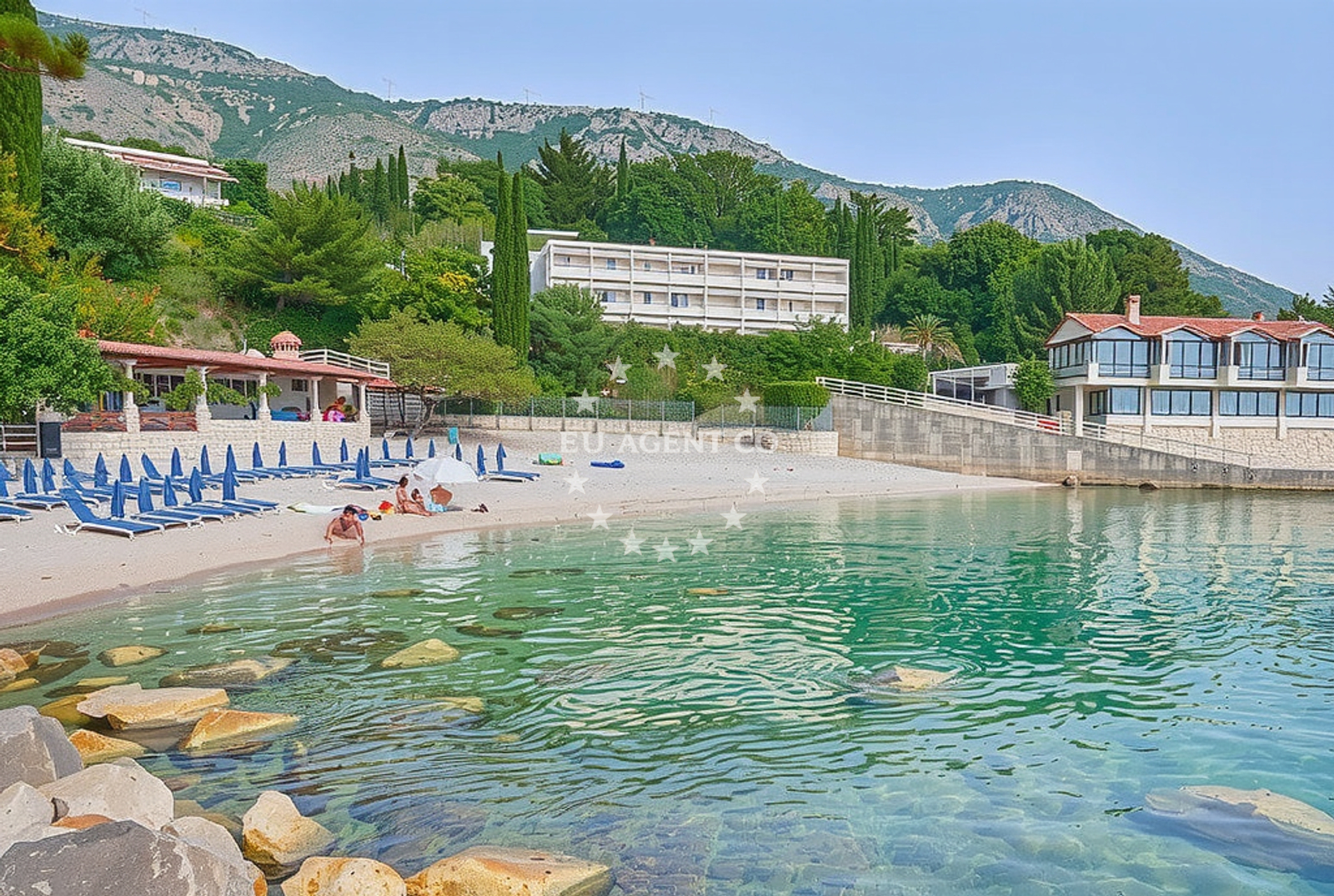 Additional view of Orphee beach in Plat 18, Mlini