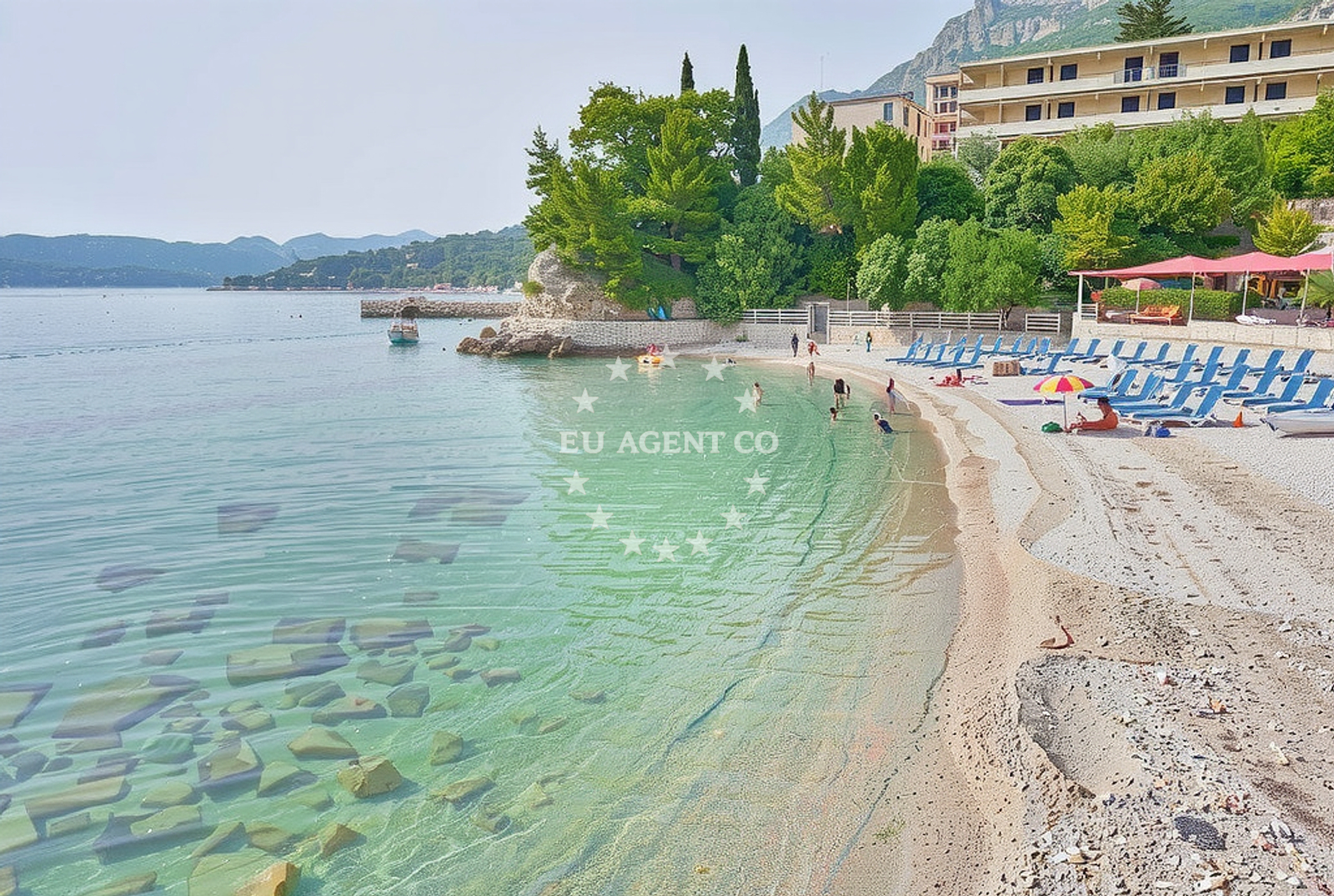 Additional view of Orphee beach in Plat 18, Mlini