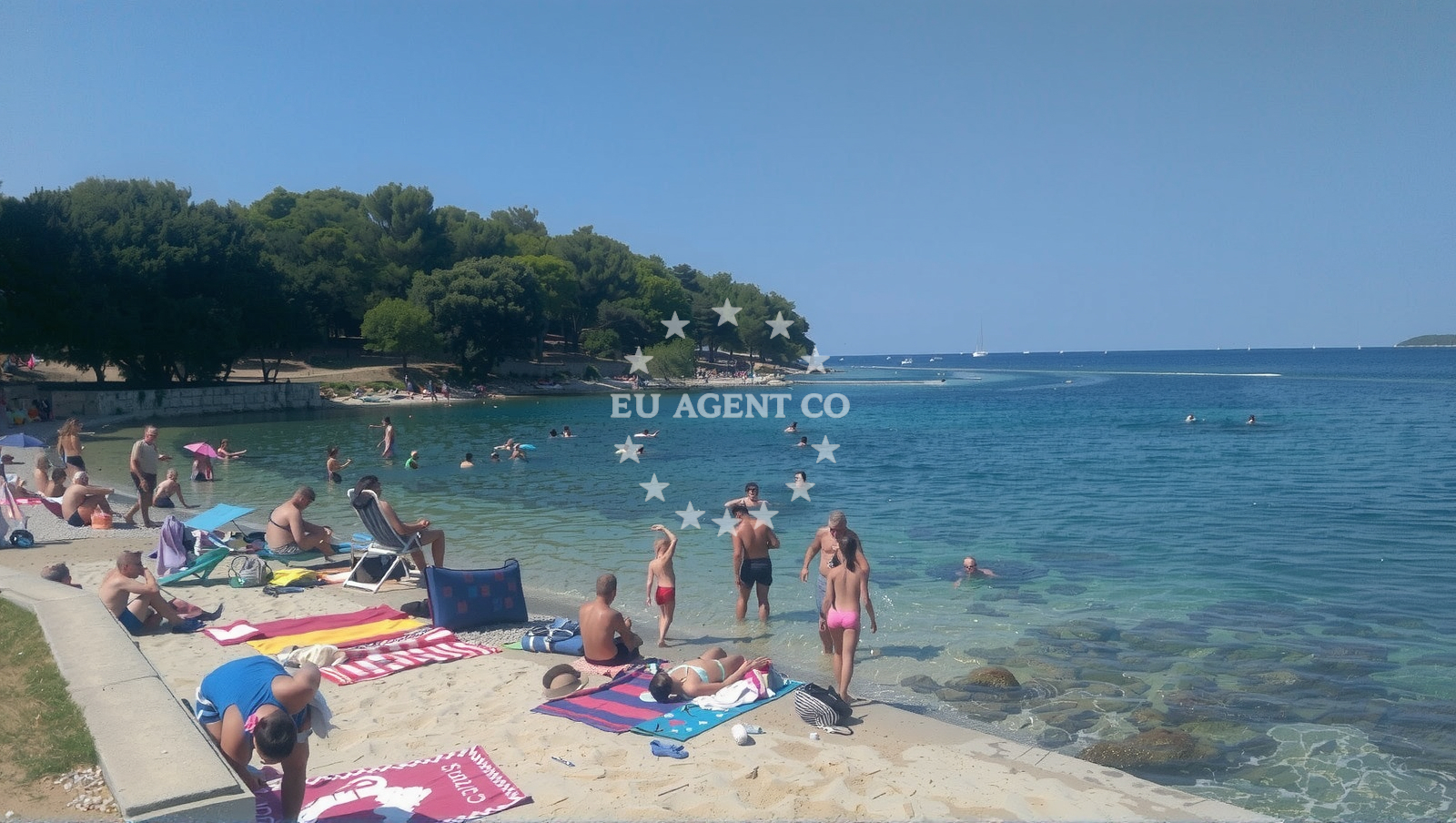 Additional view of Orsera beach in 56 Ulica Rade Končara, Vrsar