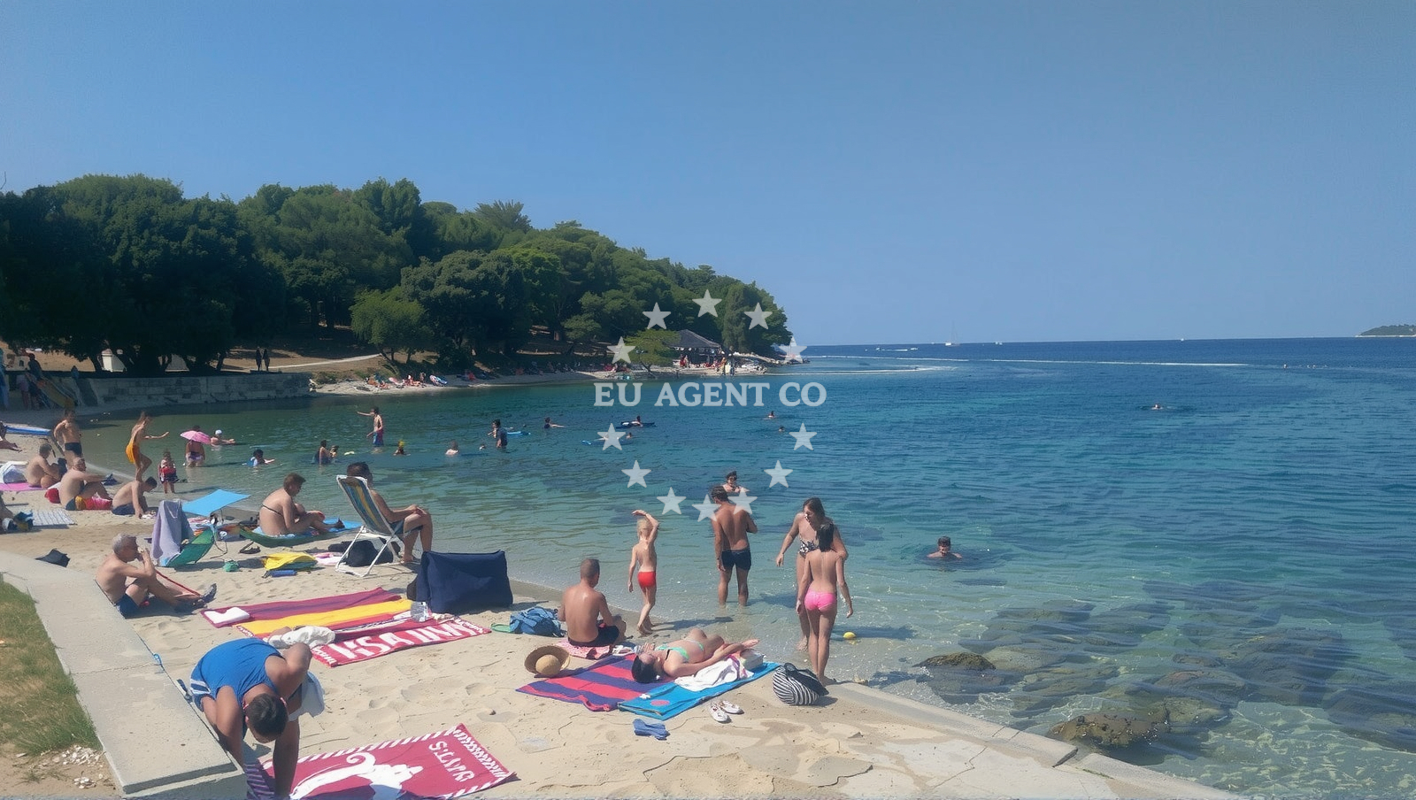 Additional view of Orsera beach in 56 Ulica Rade Končara, Vrsar