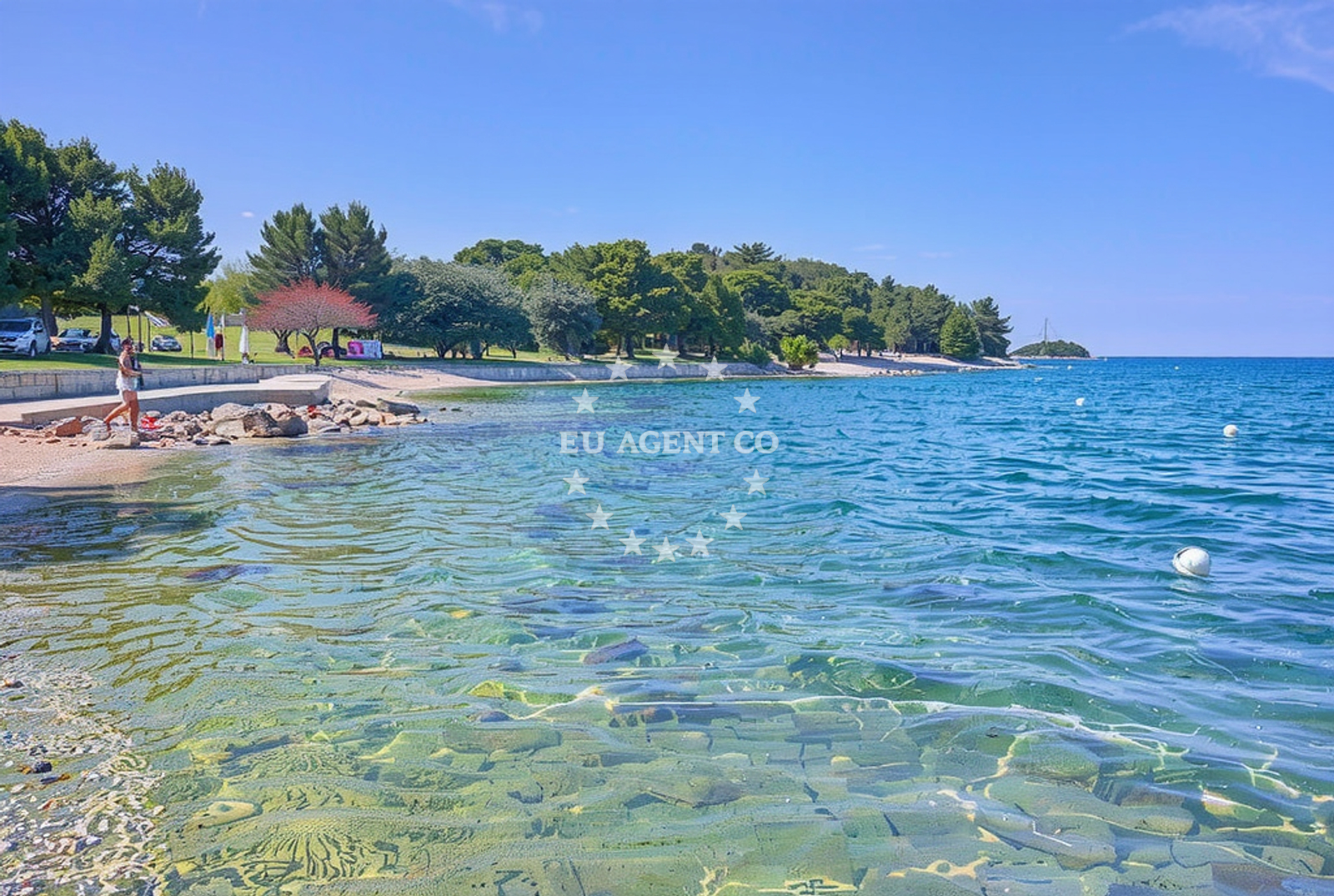 Additional view of Orsera beach in 56 Ulica Rade Končara, Vrsar