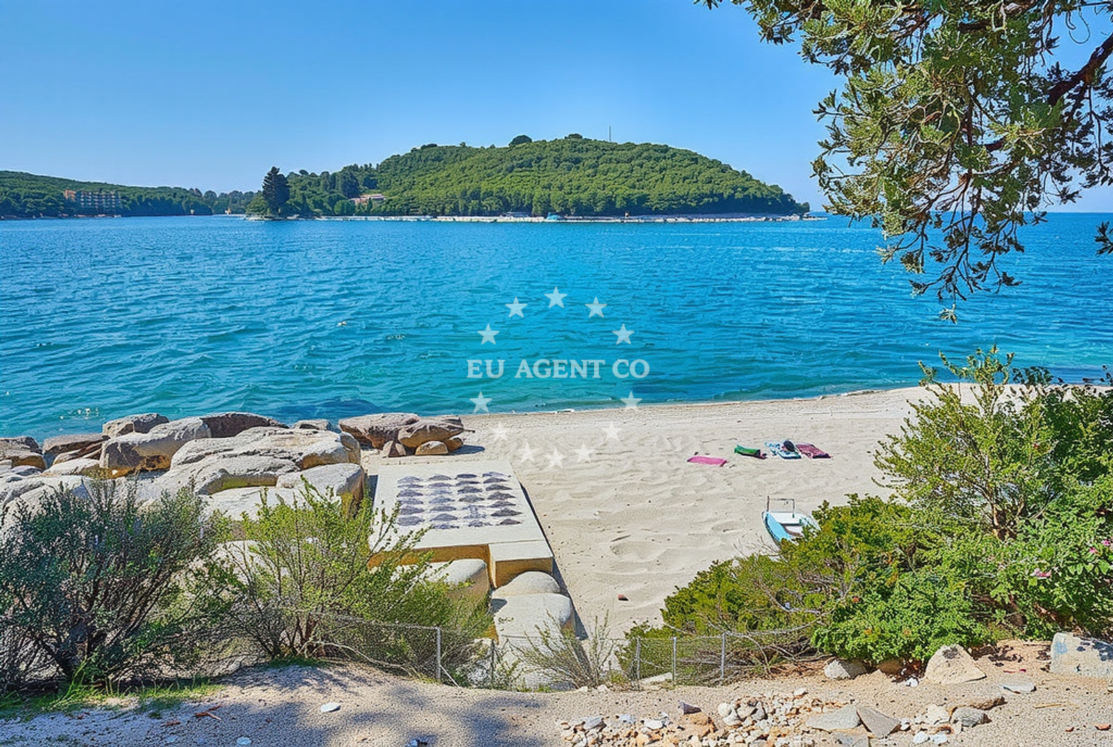 Additional view of Orsera beach in 56 Ulica Rade Končara, Vrsar
