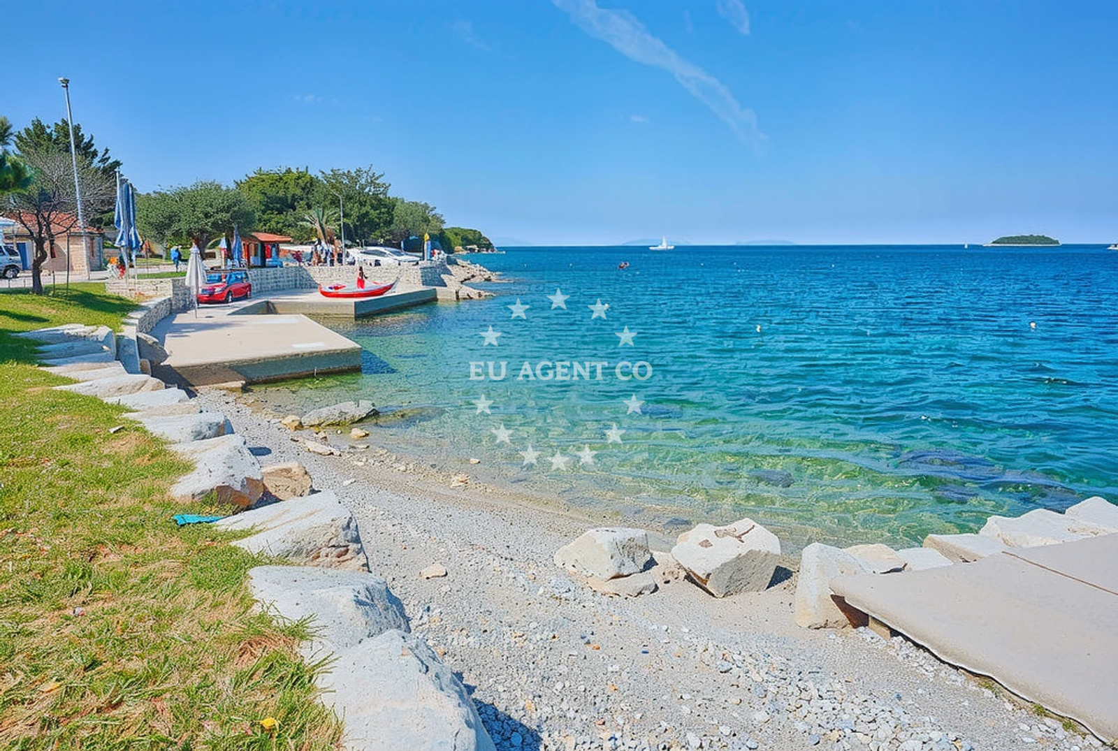 Additional view of Orsera beach in 56 Ulica Rade Končara, Vrsar