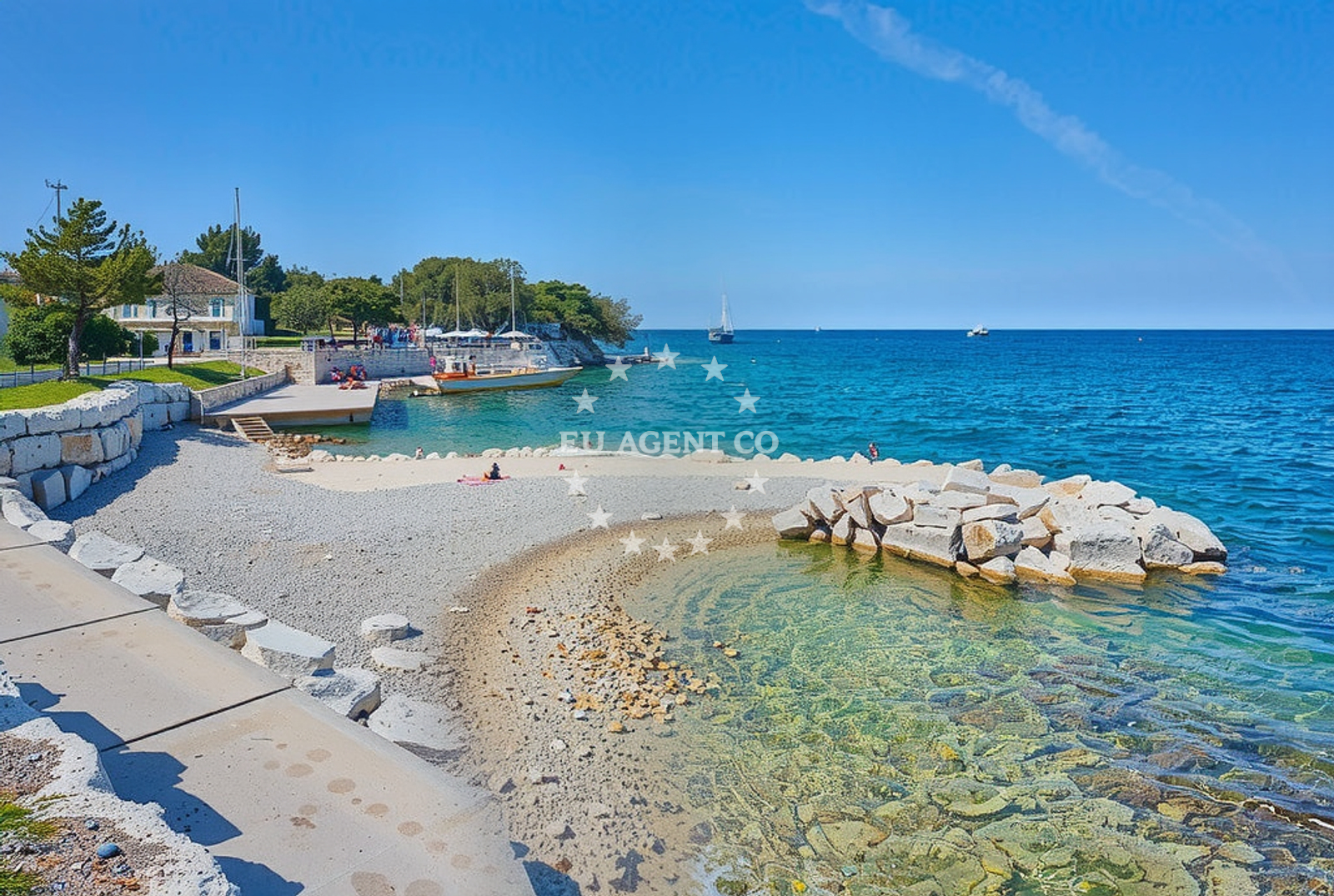 Additional view of Orsera beach in 56 Ulica Rade Končara, Vrsar