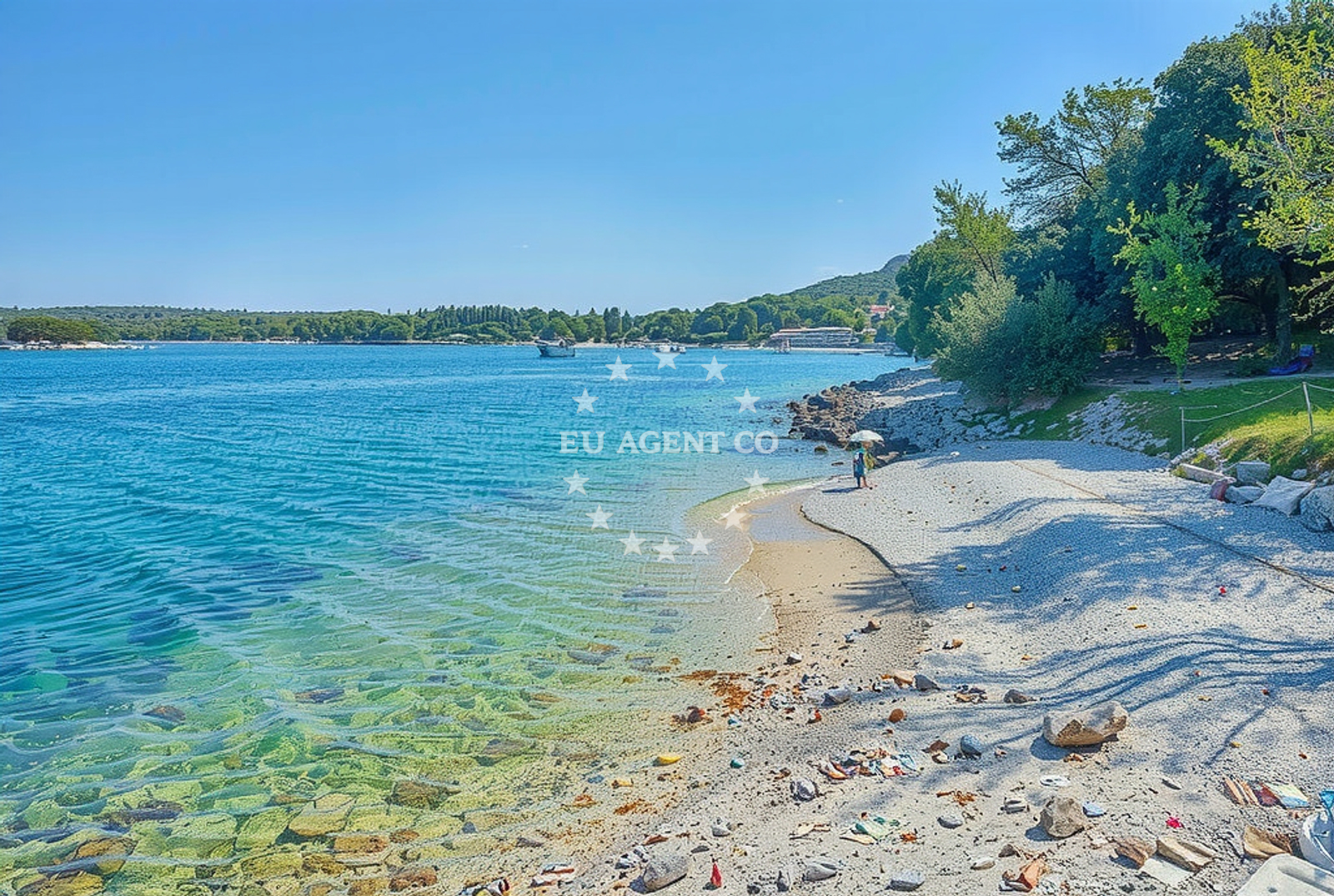 Additional view of Orsera beach in 56 Ulica Rade Končara, Vrsar