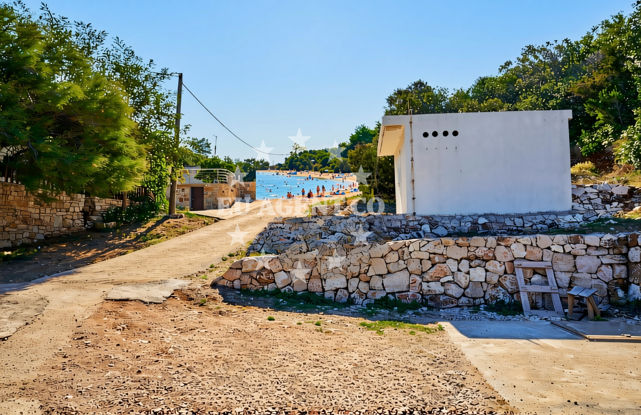 Additional view of Oskorušica, Vrbanj (Hvar) Beach in Oskorušica