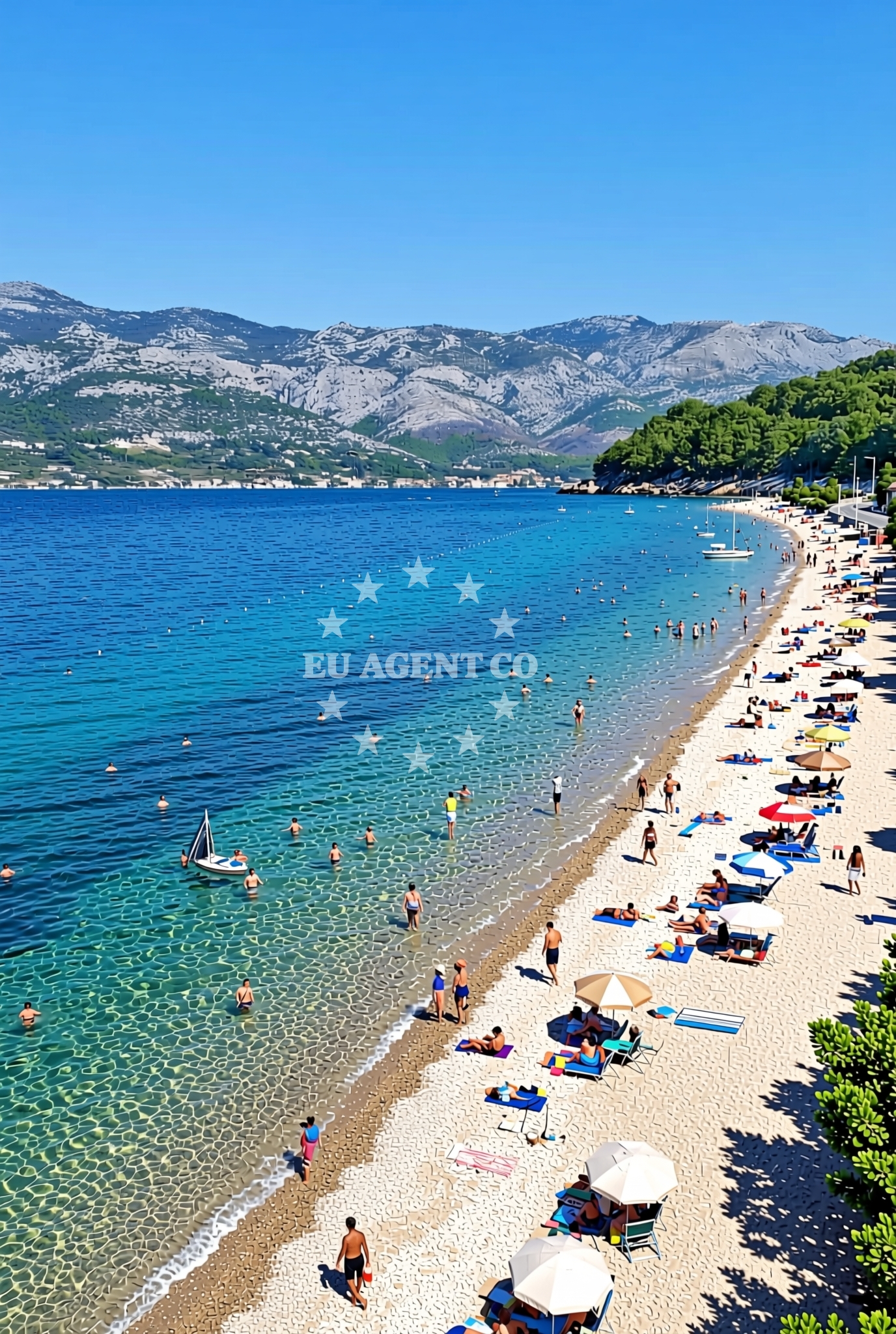 Additional view of Oskorušica, Žrnovo (Korčula) Beach in Oskorušica