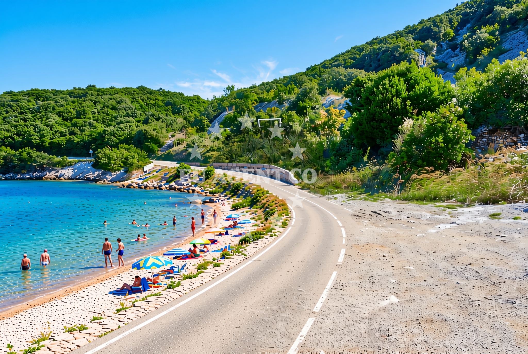 Additional view of Oskorušica, Žrnovo (Korčula) Beach in Oskorušica