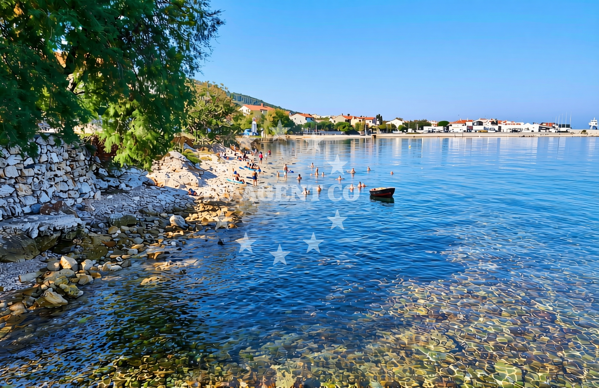 Beach facilities and surroundings at Ošljak (Ošljak): beaches and coves in Ošljak (Ošljak)