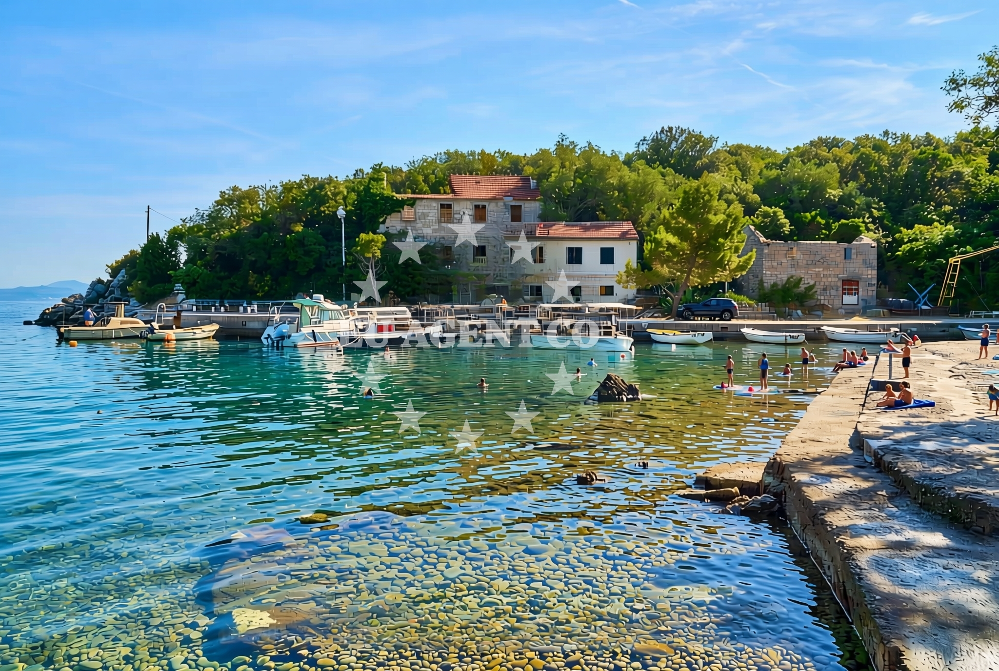 Additional view of Osobjava: beaches and coves (1) in Osobjava