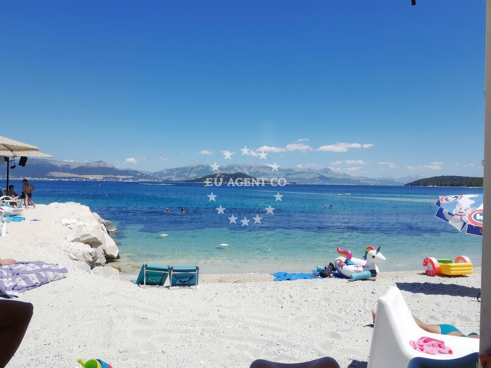 Additional view of Osoje beach in Liveli 12B Flat 1, Slatine