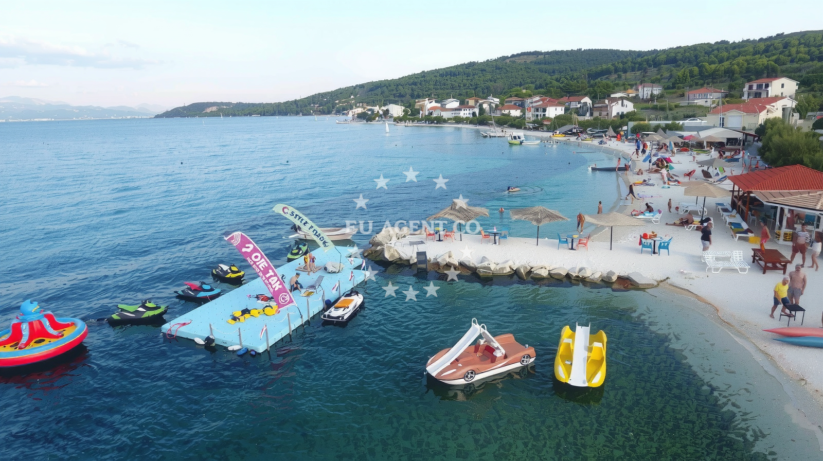 Additional view of Osoje beach in Liveli 12B Flat 1, Slatine