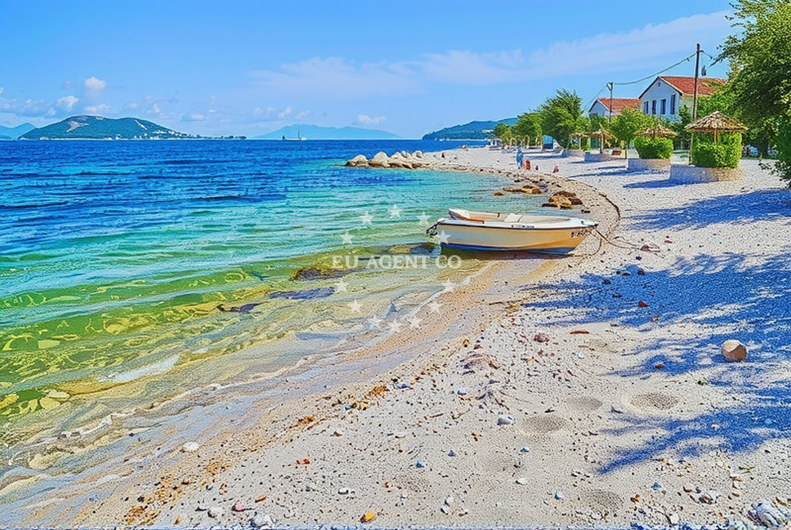 Additional view of Osoje beach in Liveli 12B Flat 1, Slatine