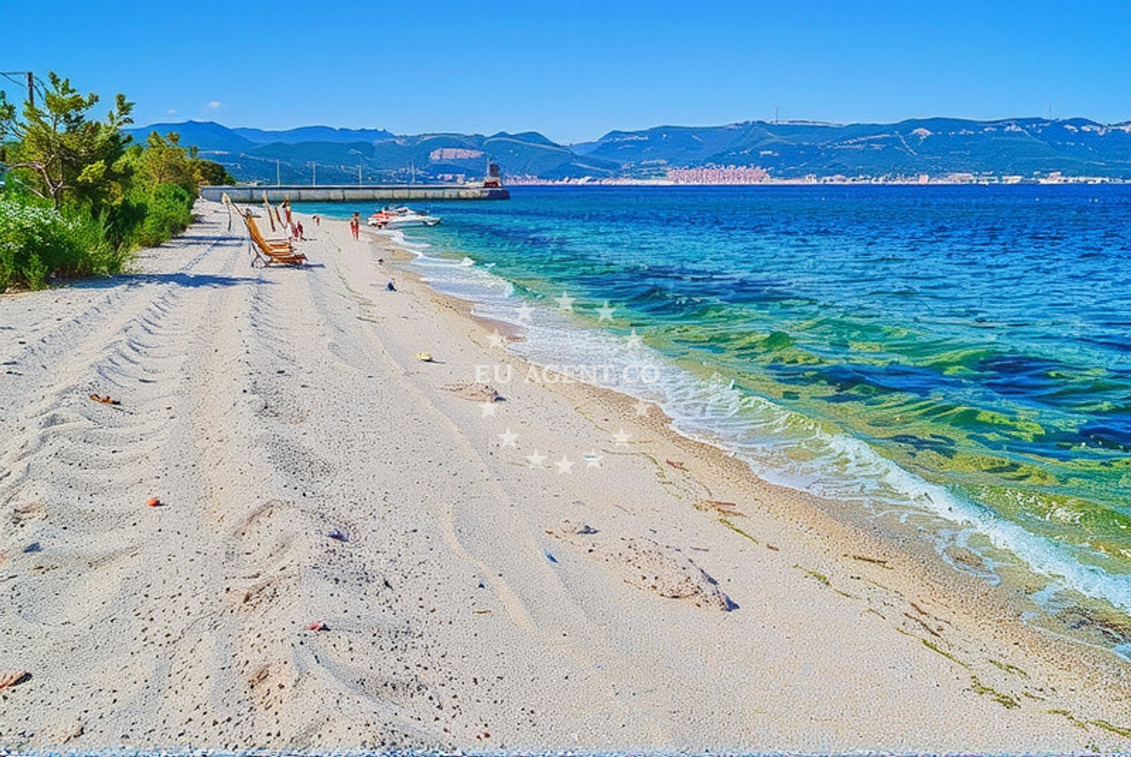 Additional view of Osoje beach in Liveli 12B Flat 1, Slatine