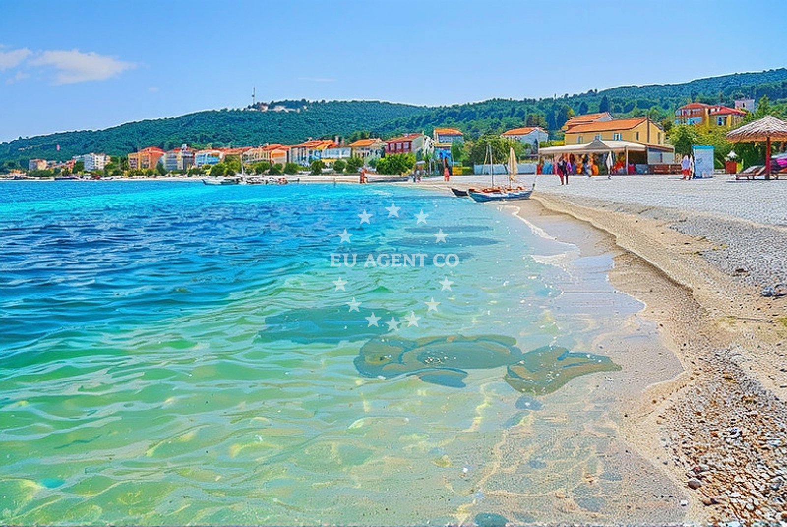Additional view of Osoje beach in Liveli 12B Flat 1, Slatine