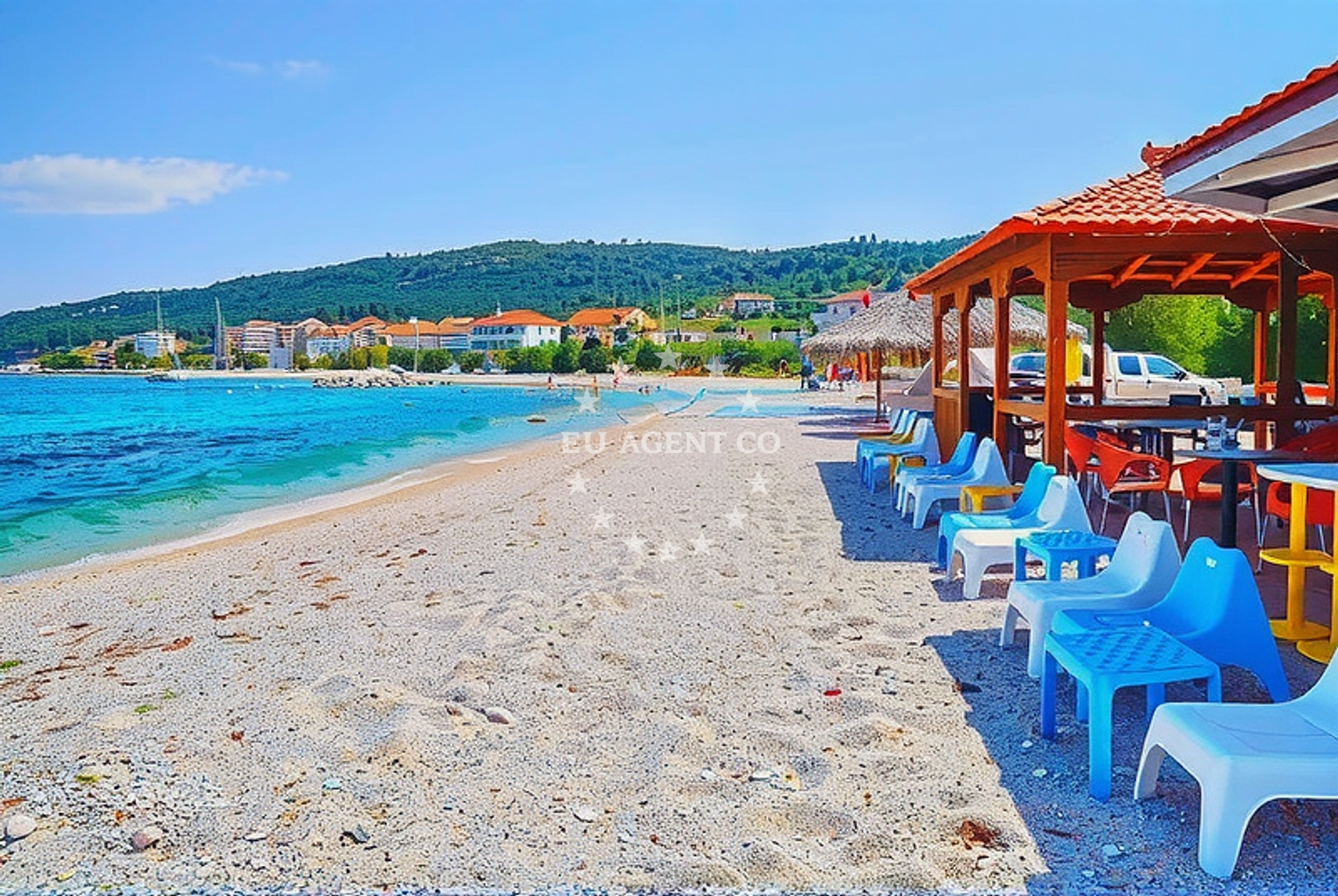 Additional view of Osoje beach in Liveli 12B Flat 1, Slatine