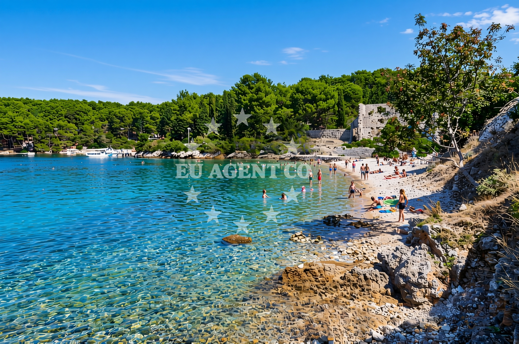 Additional view of Osor (Cres): beaches and coves (6) in Osor (Cres)