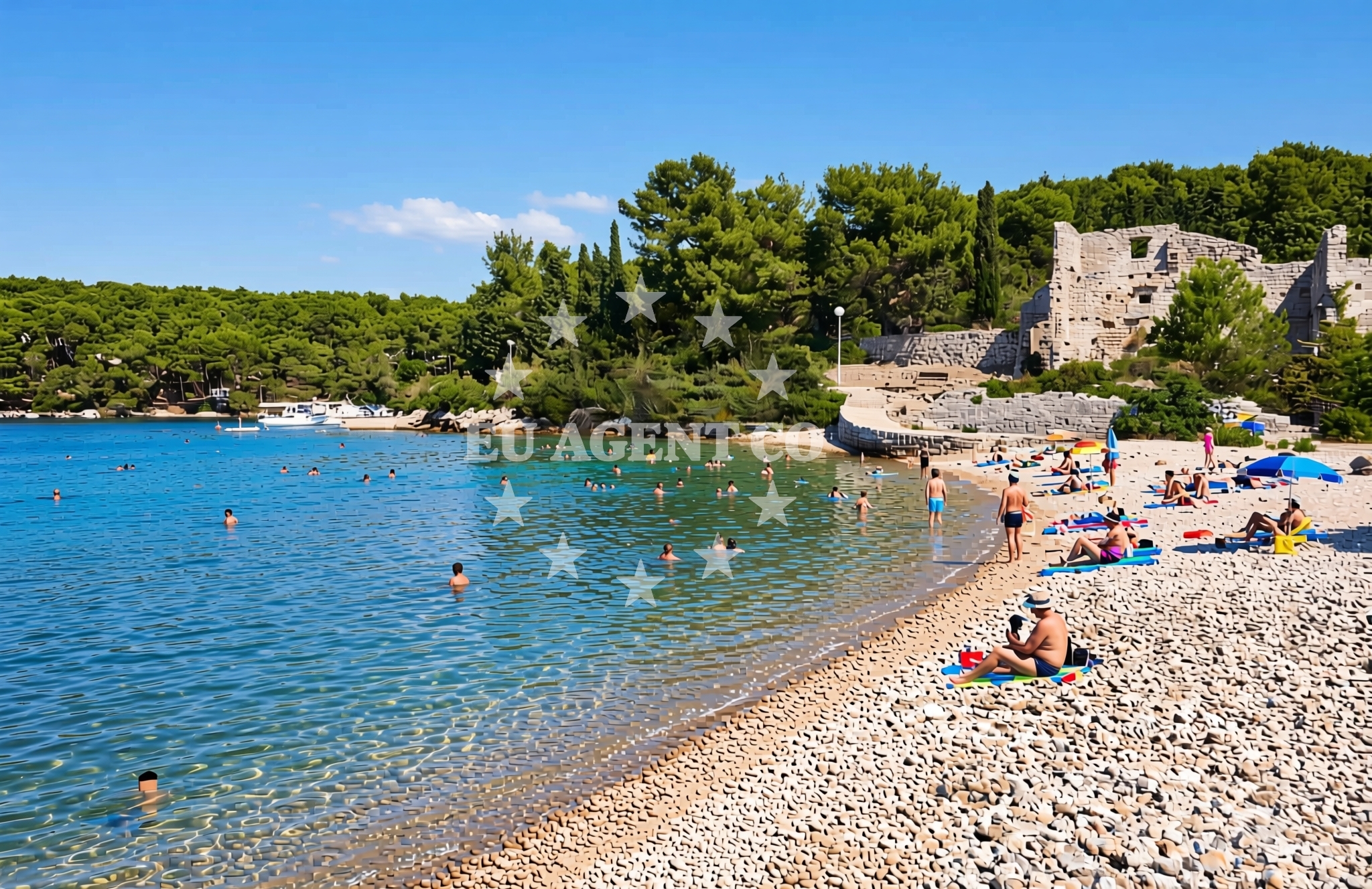 Additional view of Osor (Cres): beaches and coves (6) in Osor (Cres)
