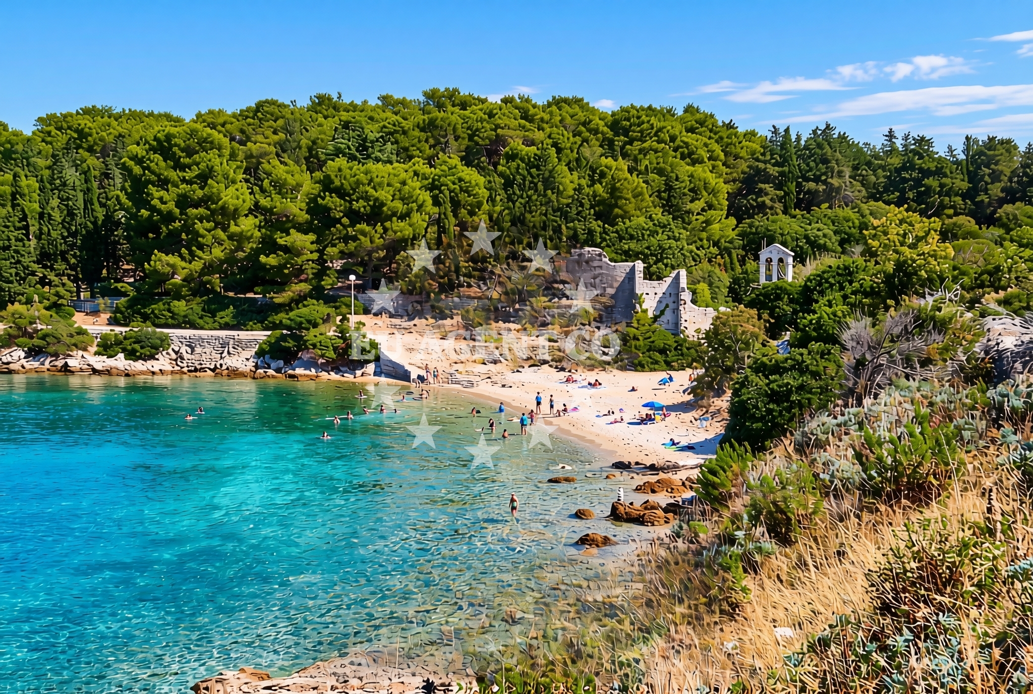 Additional view of Osor (Cres): beaches and coves (6) in Osor (Cres)