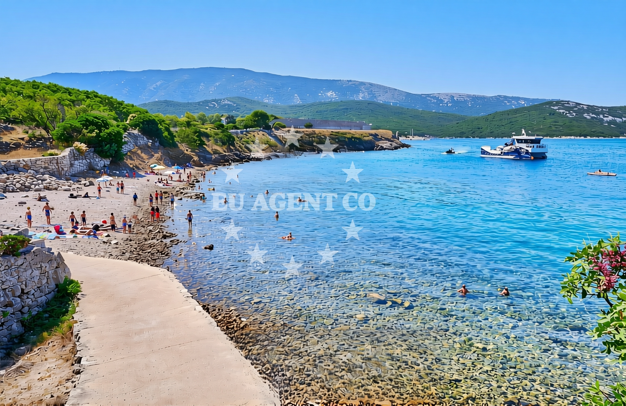Additional view of Osor (Cres): beaches and coves (6) in Osor (Cres)
