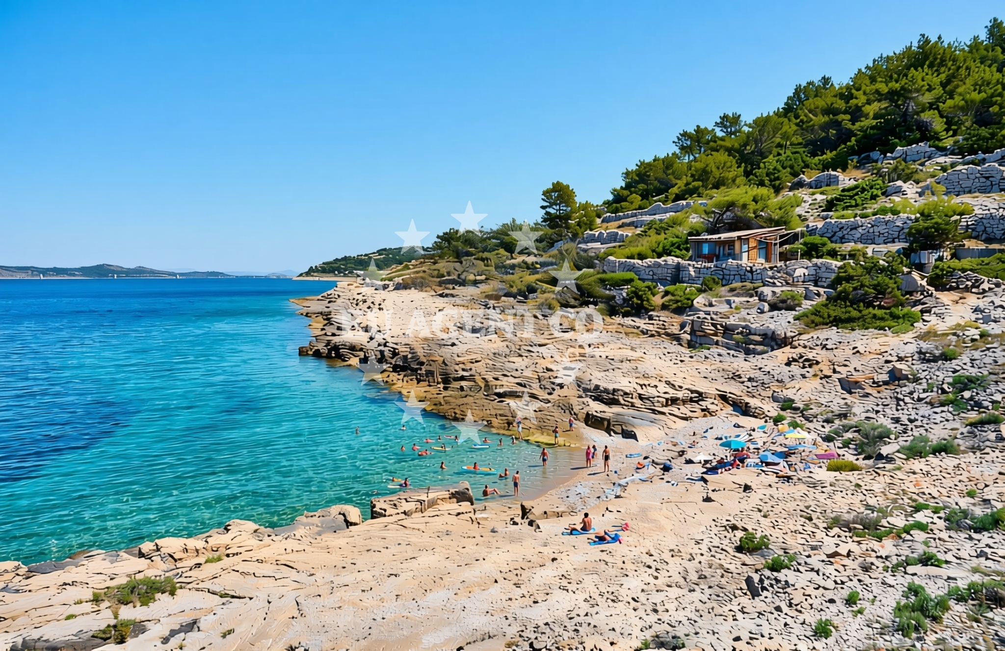 Additional view of Oštrica, Žirje (Žirje) Beach in Oštrica