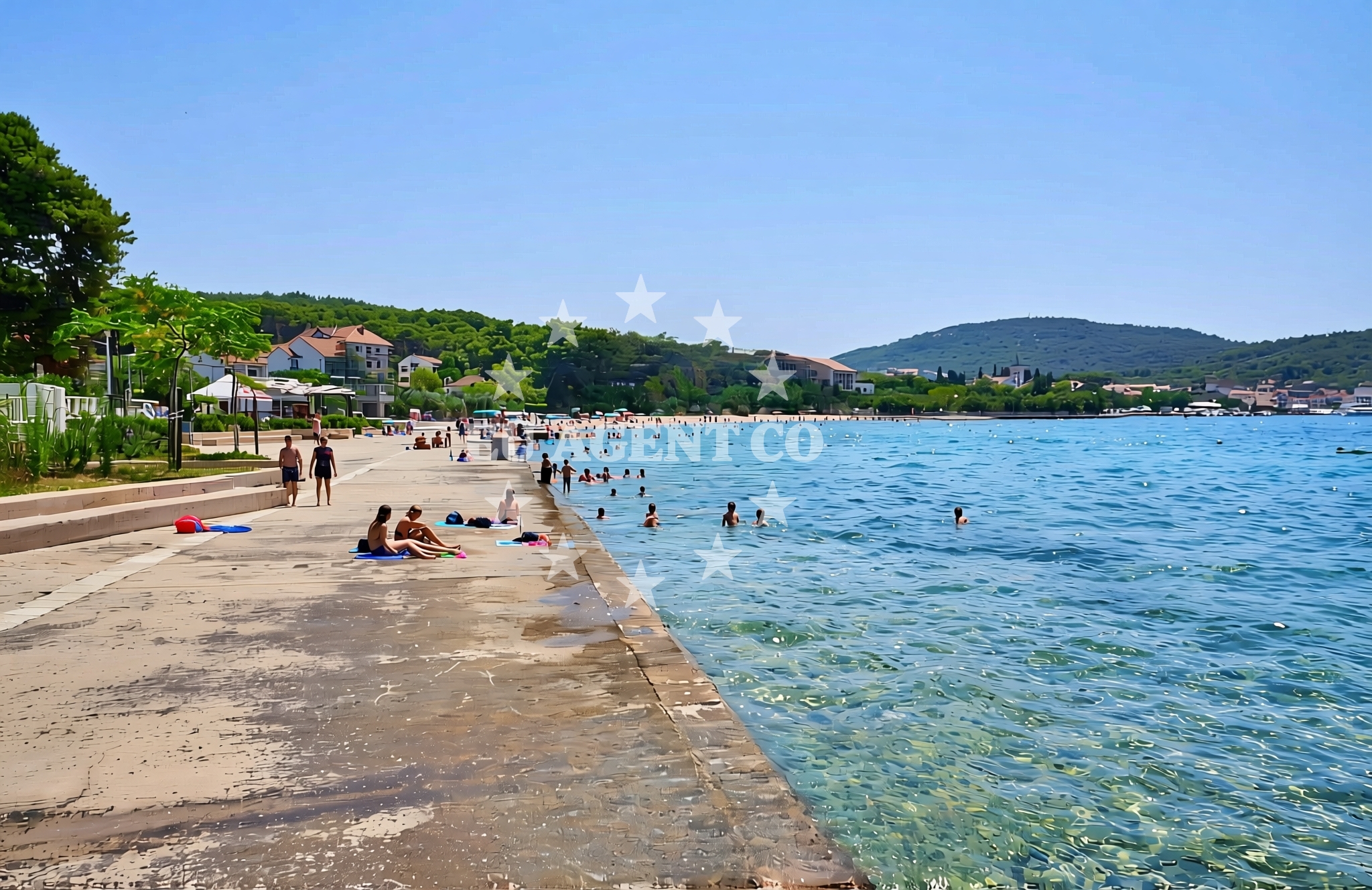 Additional view of Oštrica, Zlarin (Zlarin) Beach in Oštrica